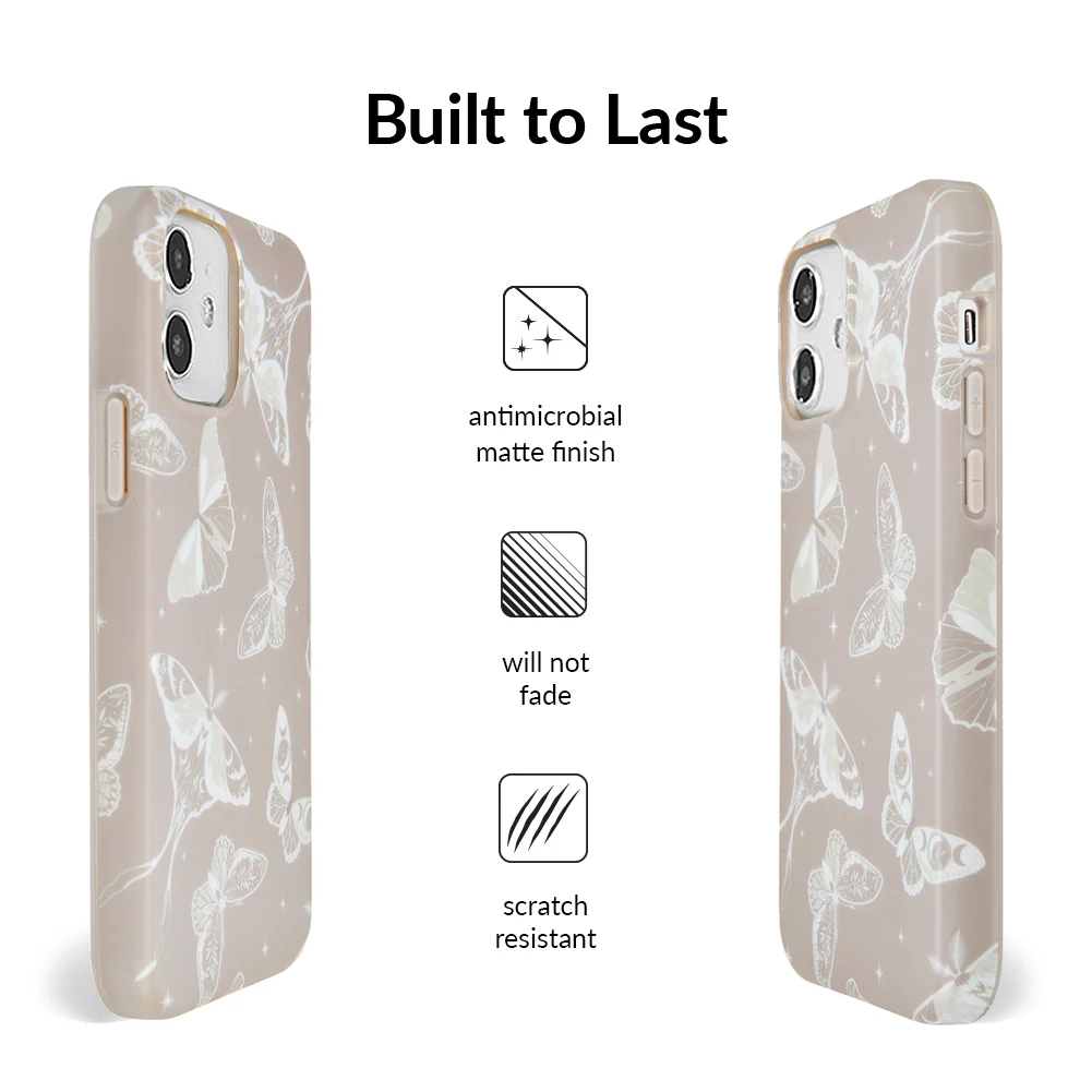 Moonlight Moths iPhone Case - Image 53