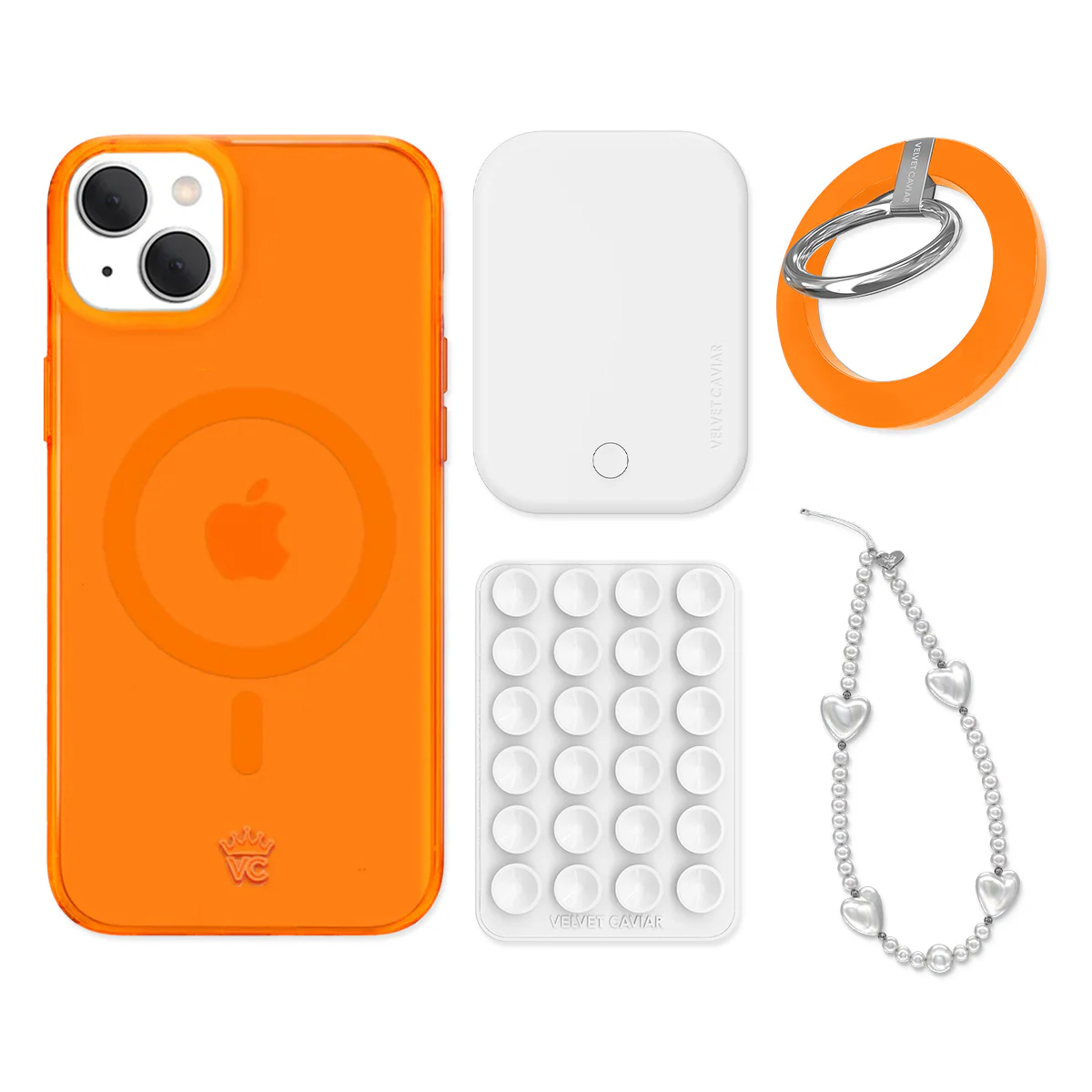 Neon Orange iPhone Bundle Set - Grip - Image 8
