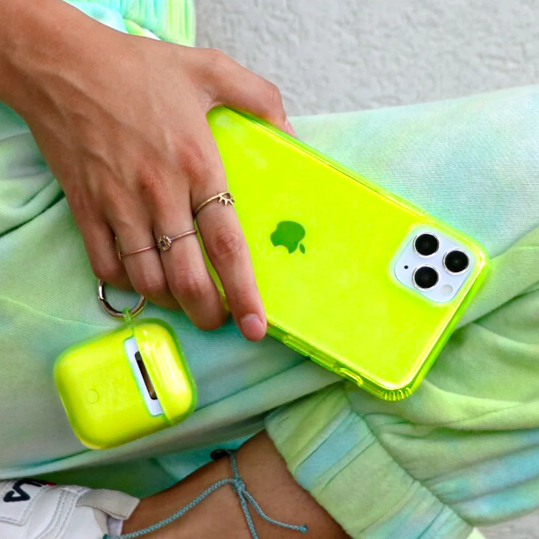 Neon Yellow AirPods Case - Image 16
