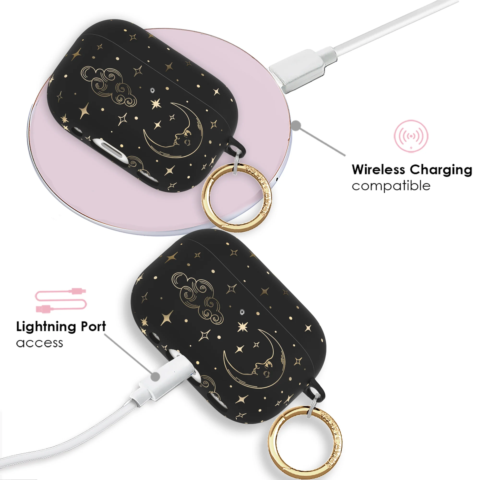Night Sky Celestial AirPod Case - Image 24