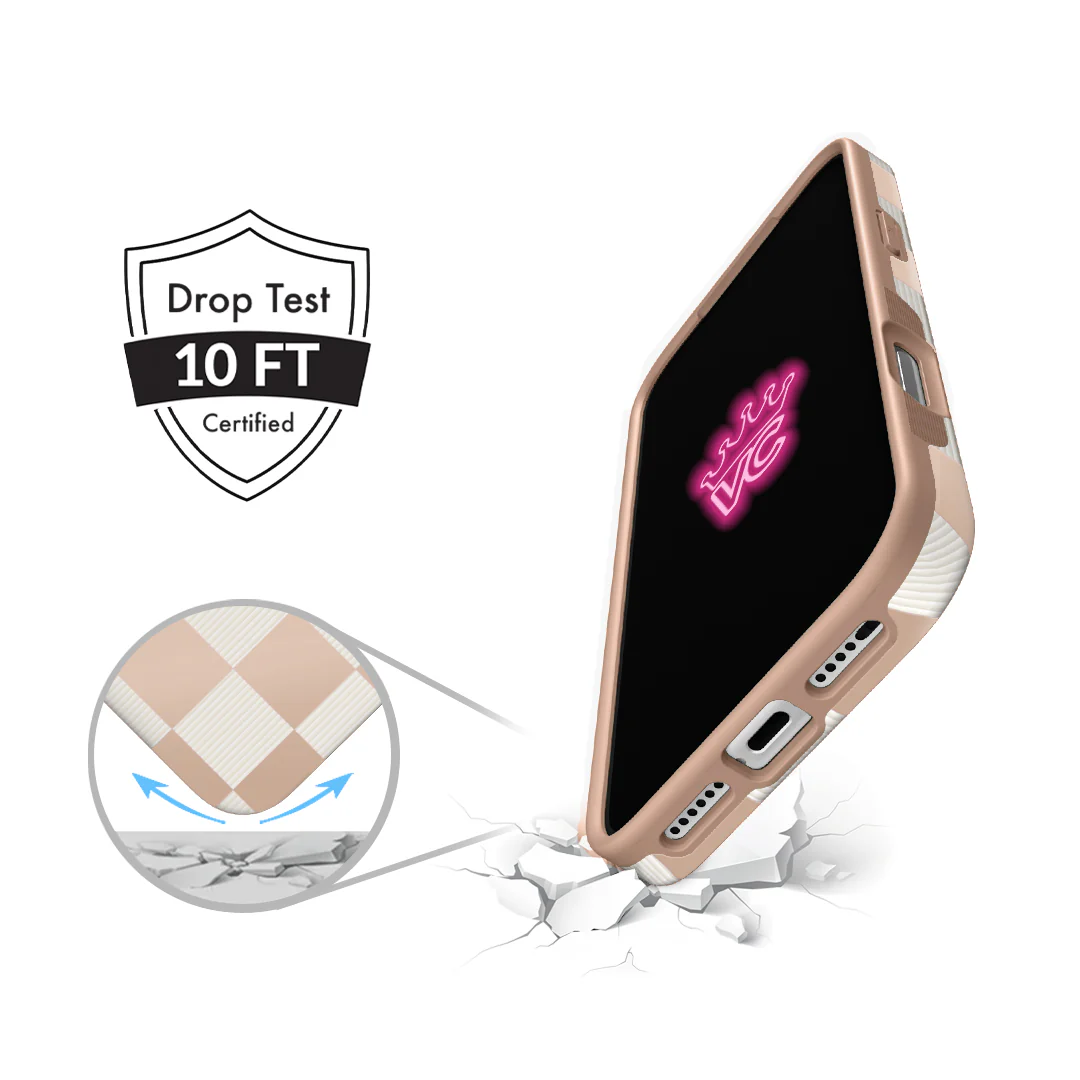 Nude Vibe Checker iPhone Case - Image 117