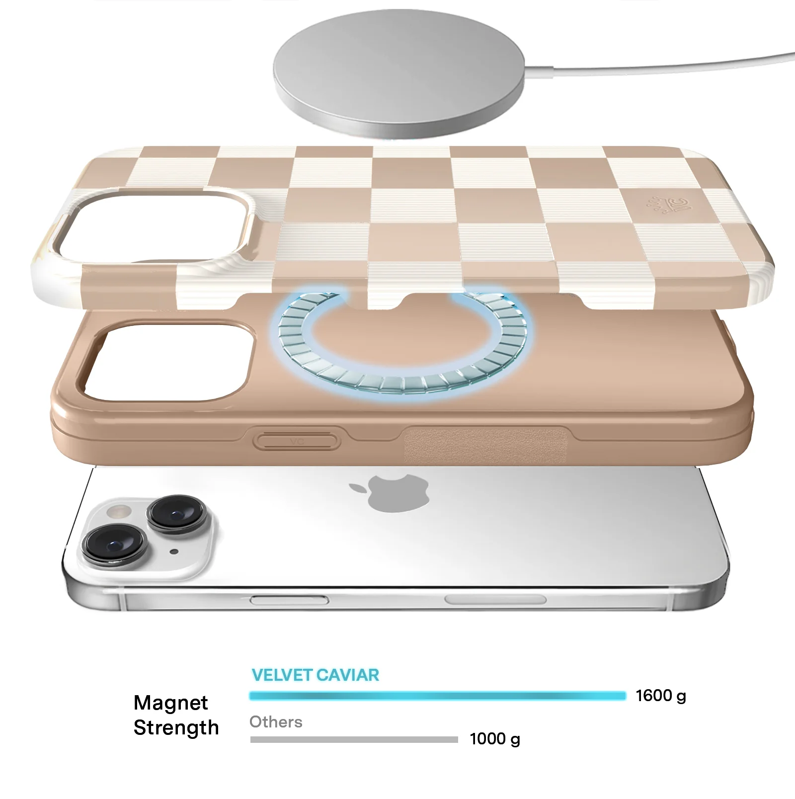 Nude Vibe Checker iPhone Case - Image 23