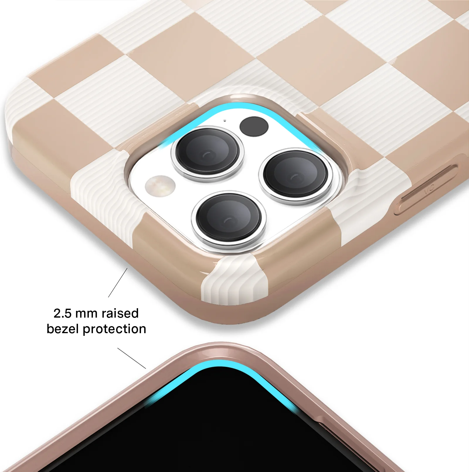 Nude Vibe Checker iPhone Case - Image 32