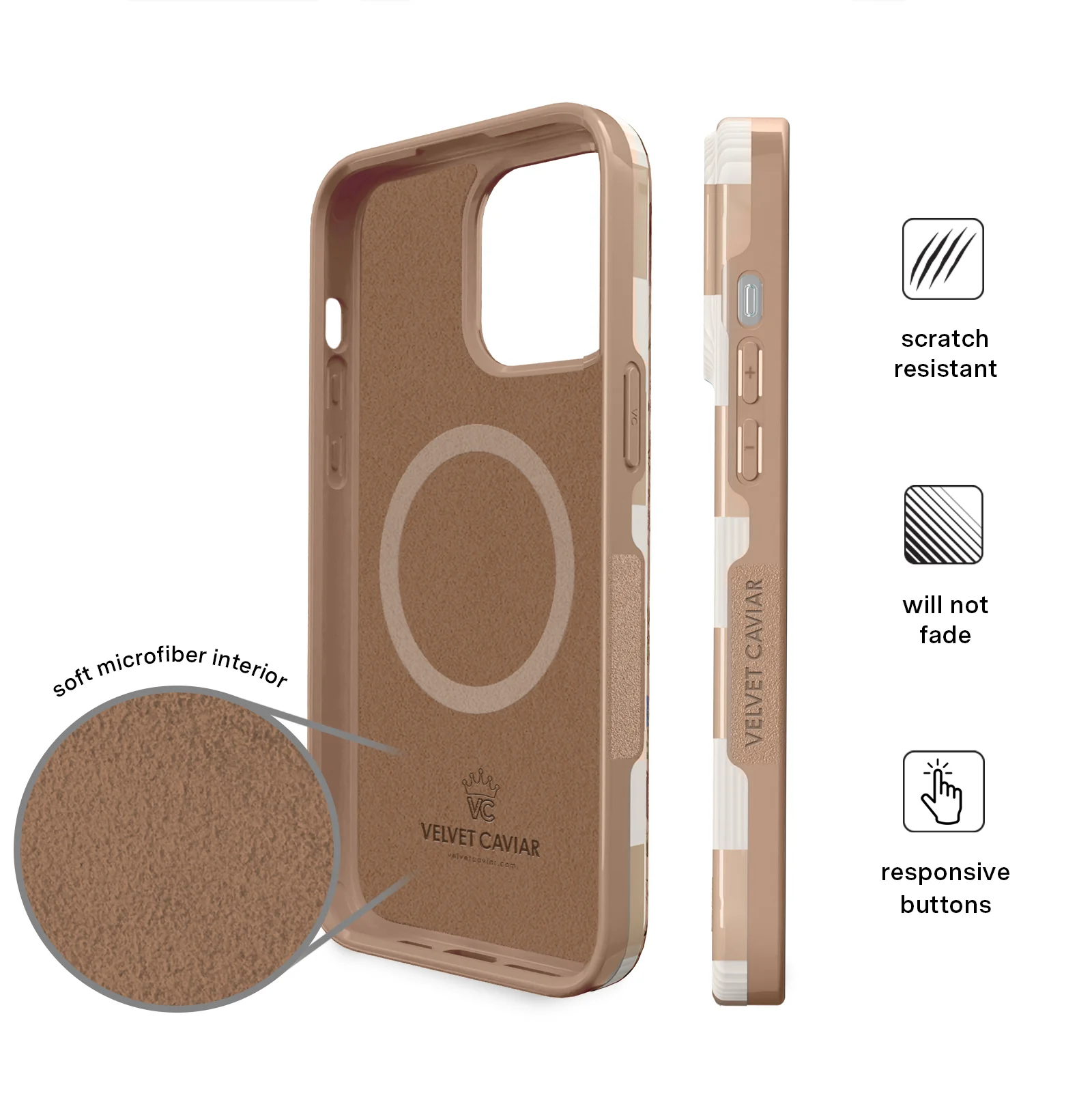 Nude Vibe Checker iPhone Case - Image 50
