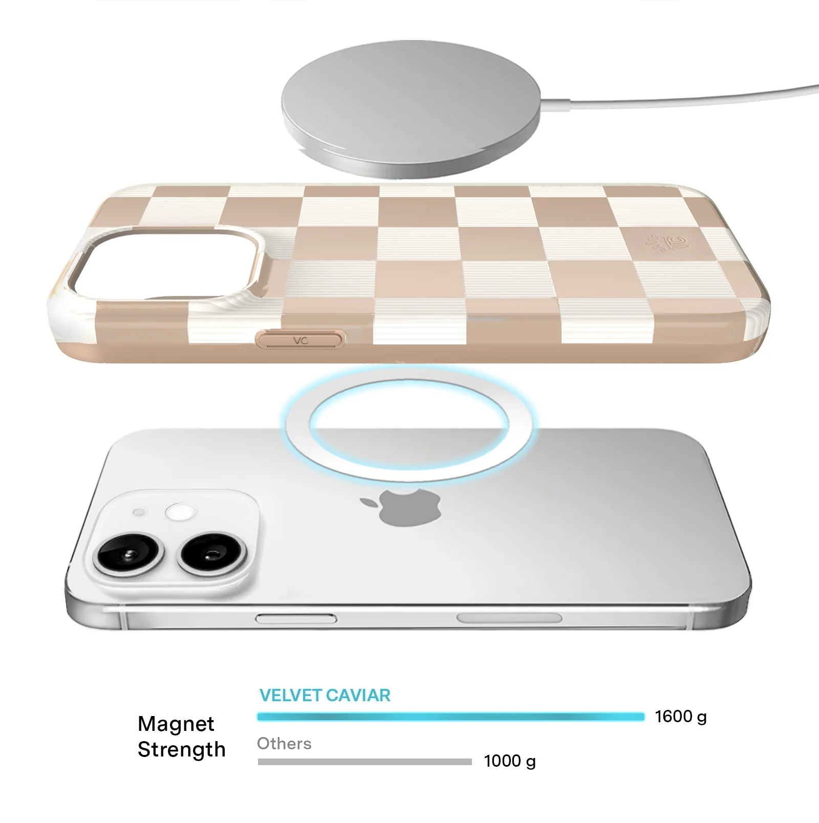 Nude Vibe Checker iPhone Case - Image 63