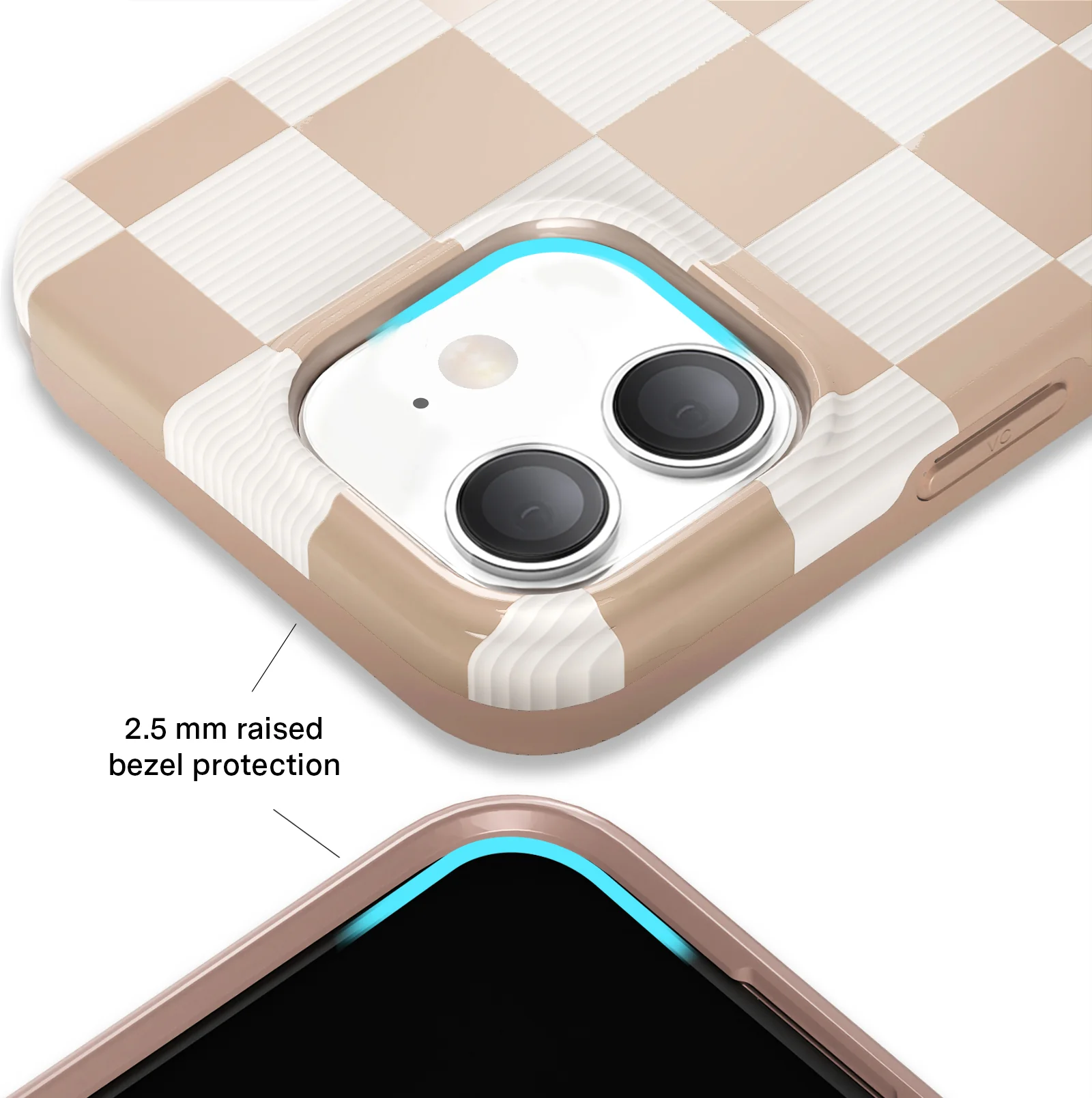 Nude Vibe Checker iPhone Case - Image 67