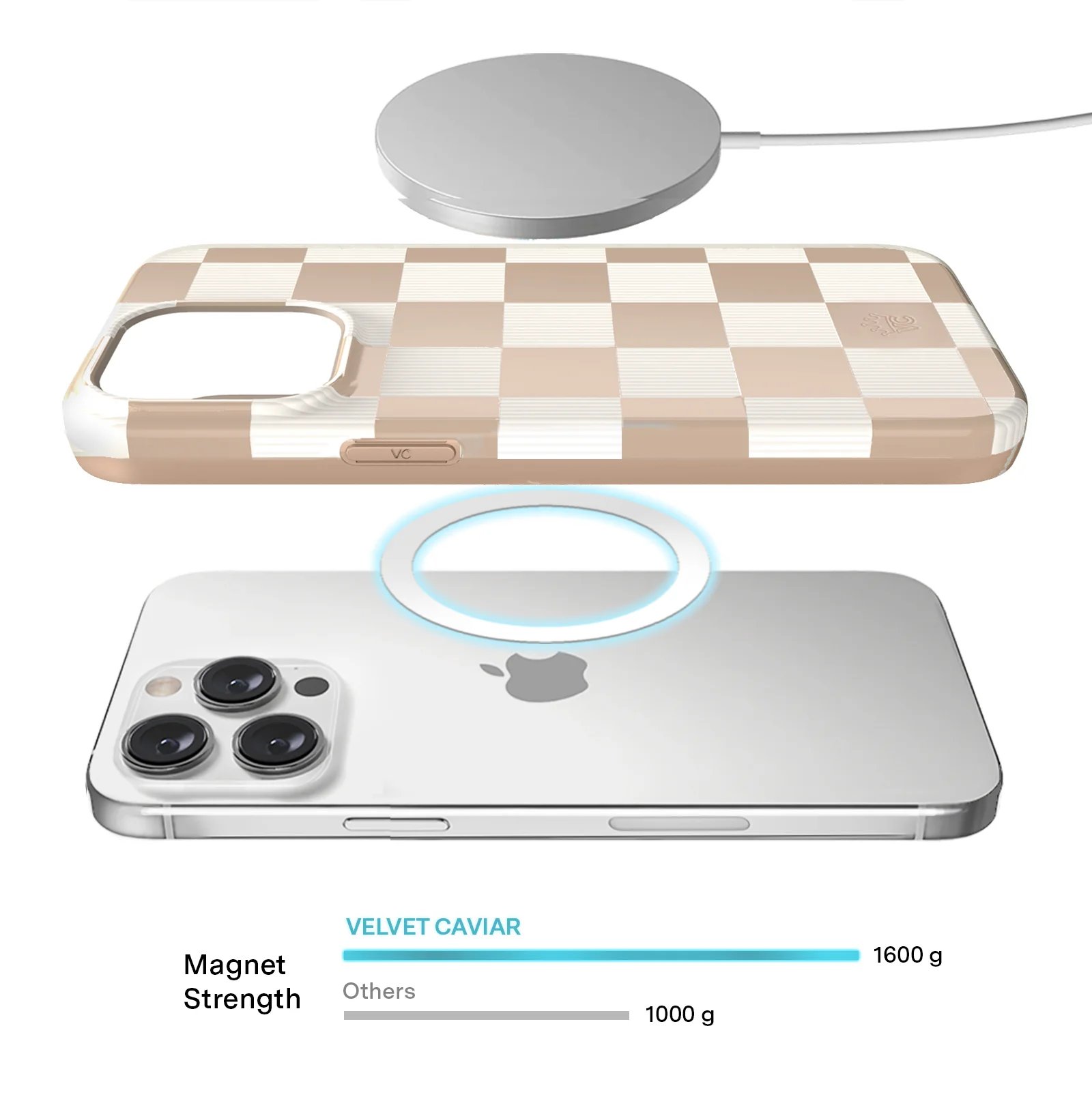 Nude Vibe Checker iPhone Case - Image 73