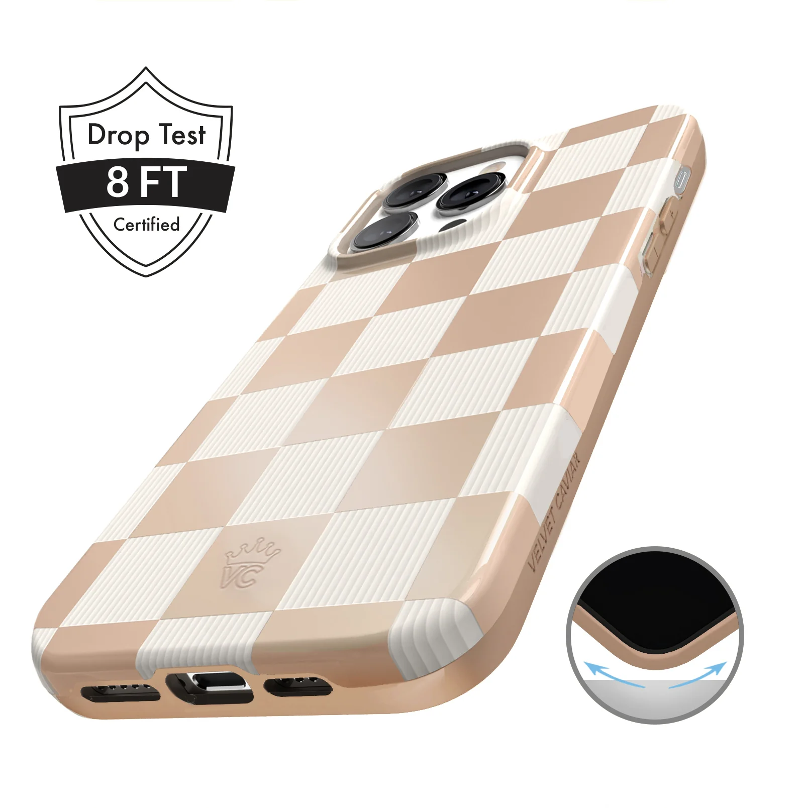 Nude Vibe Checker iPhone Case - Image 79