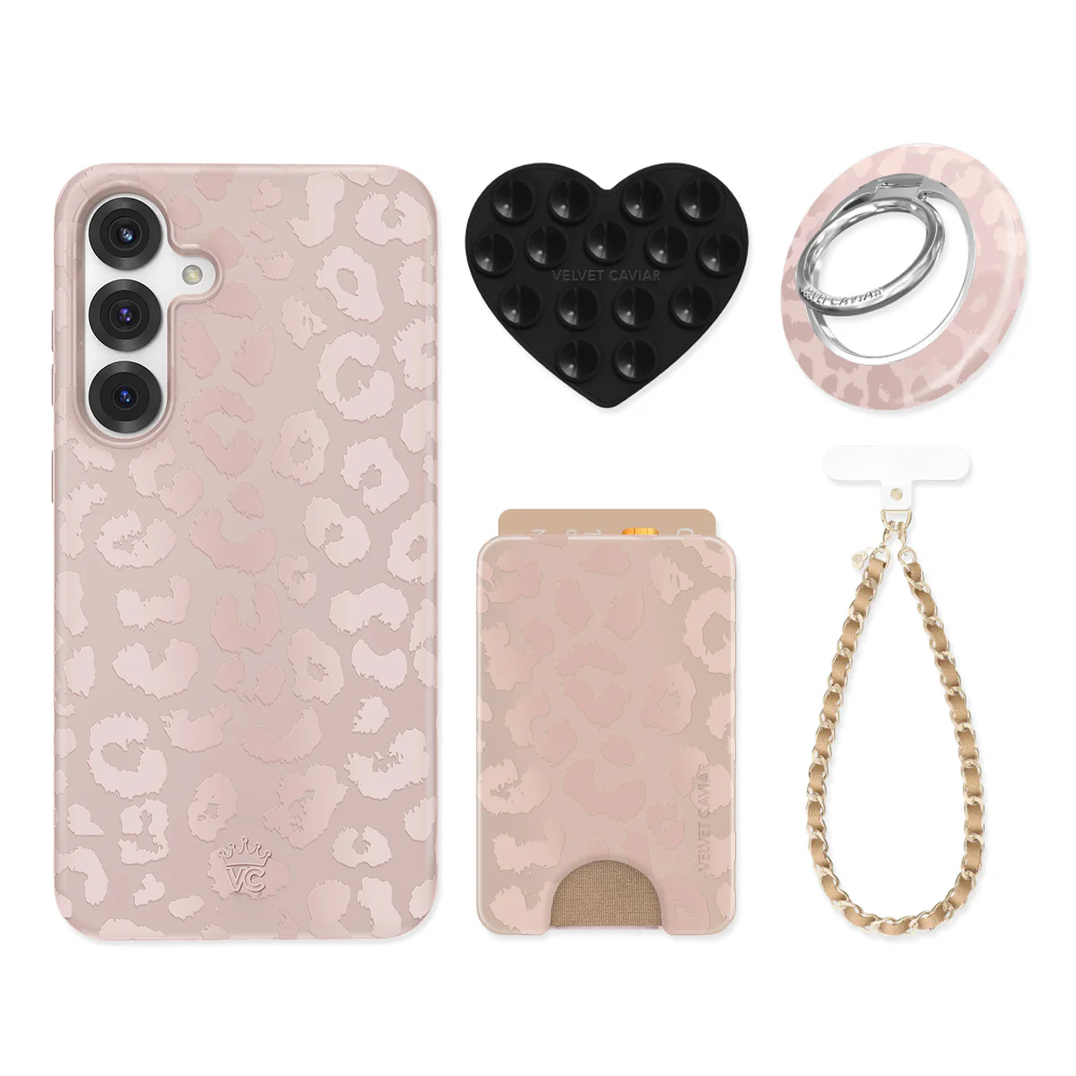 Nude Leopard Samsung Bundle Set