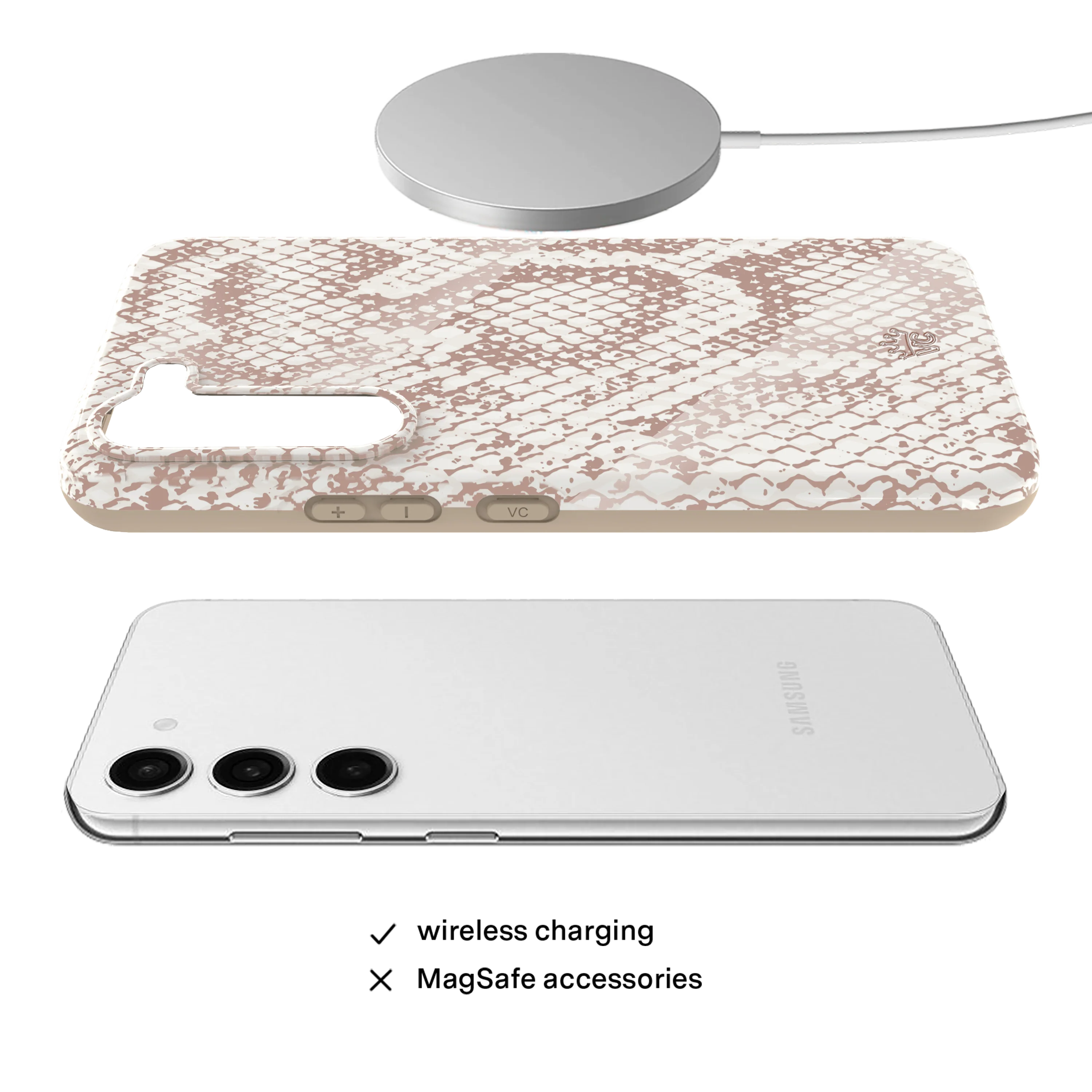 Nude Python Samsung Case - Image 24