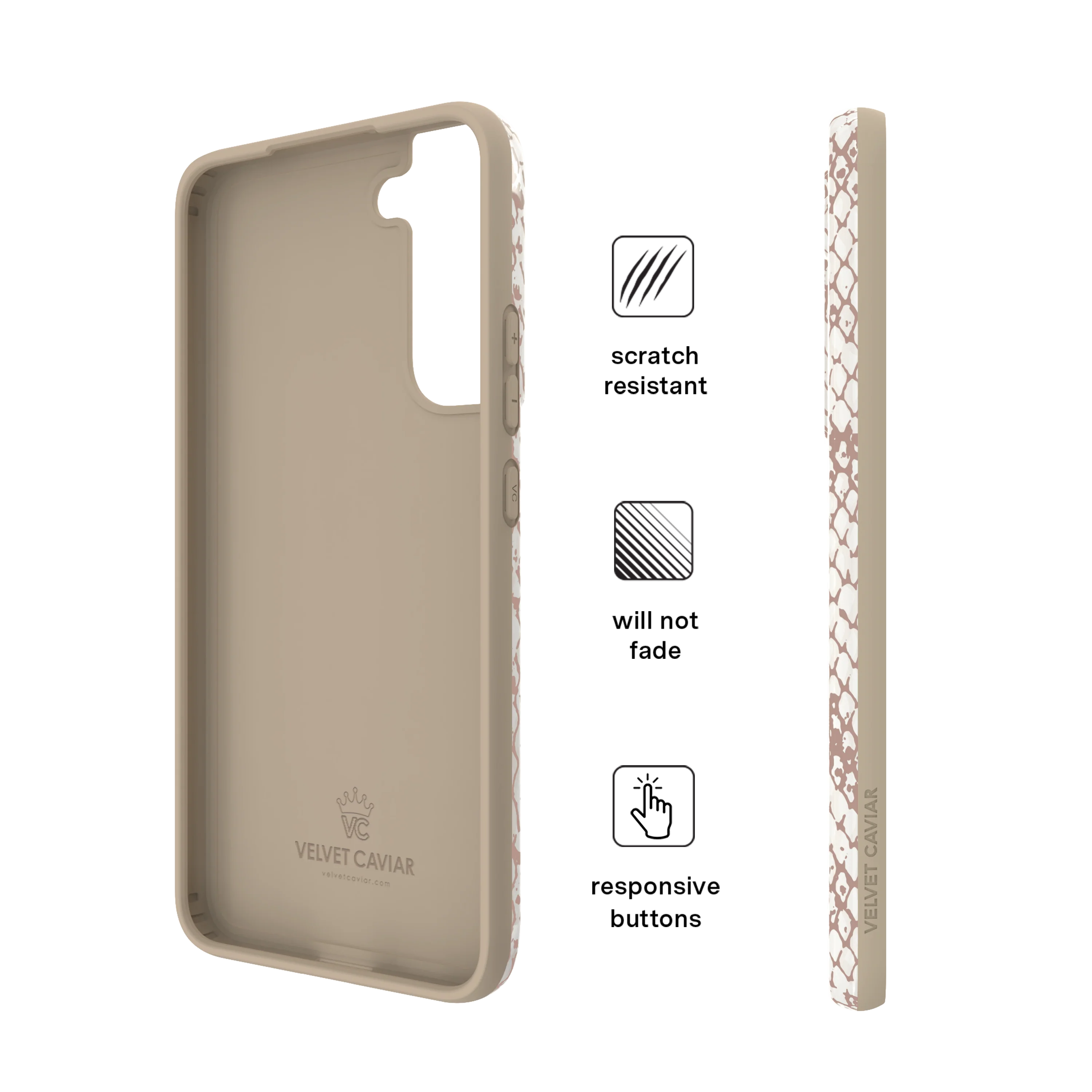 Nude Python Samsung Case - Image 36