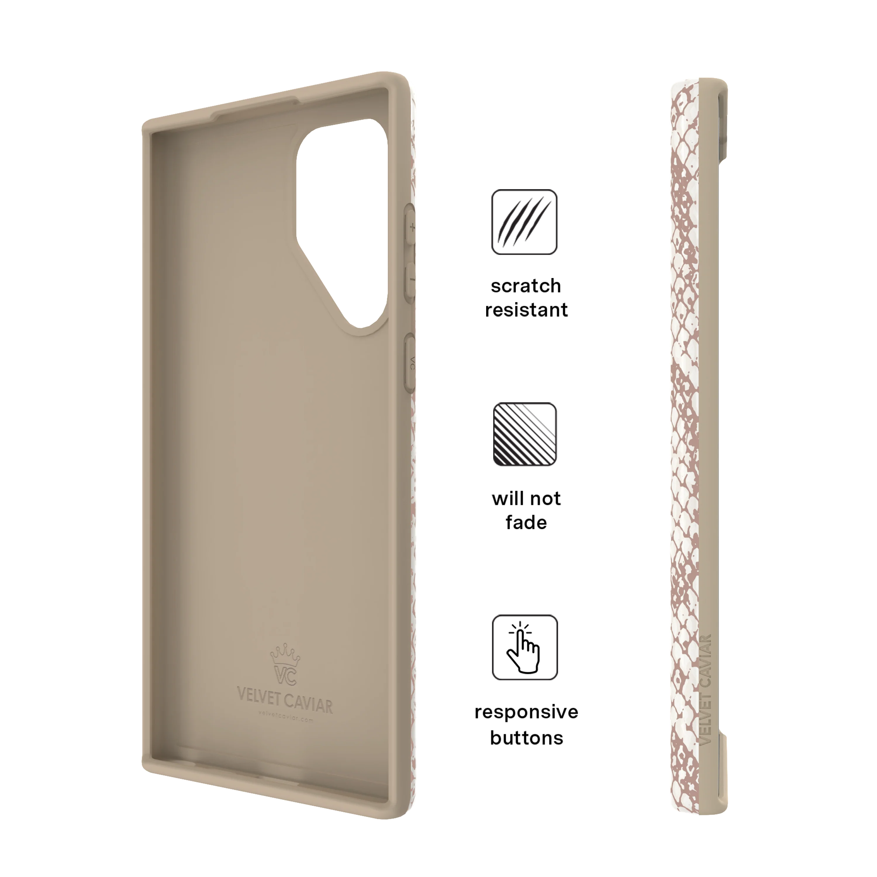 Nude Python Samsung Case - Image 47