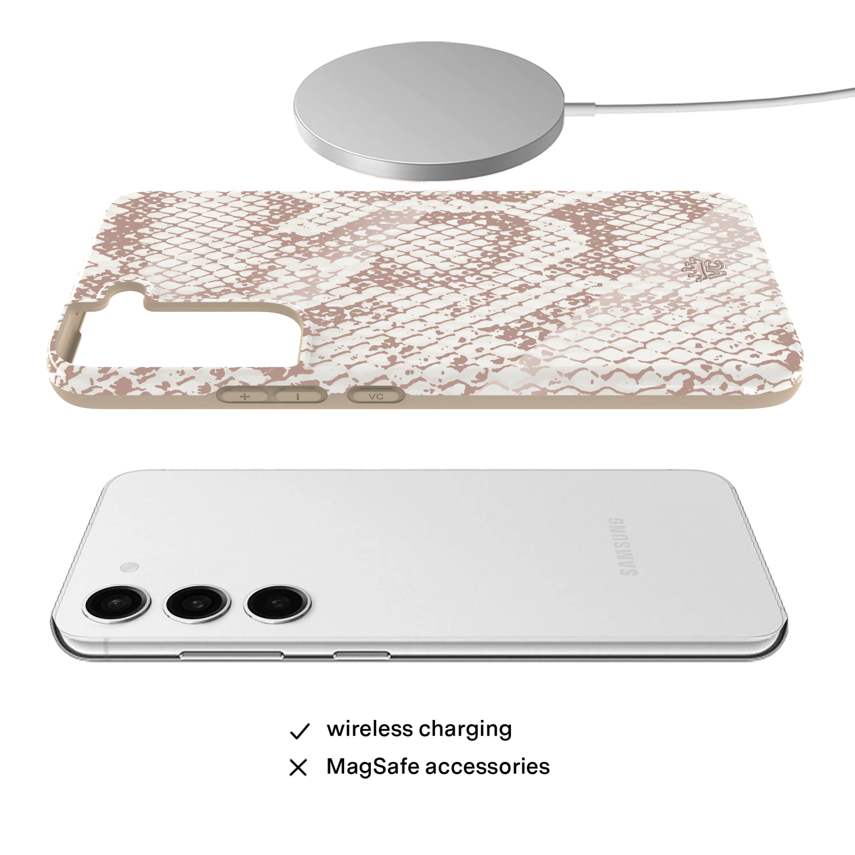 Nude Python Samsung Case - Image 55