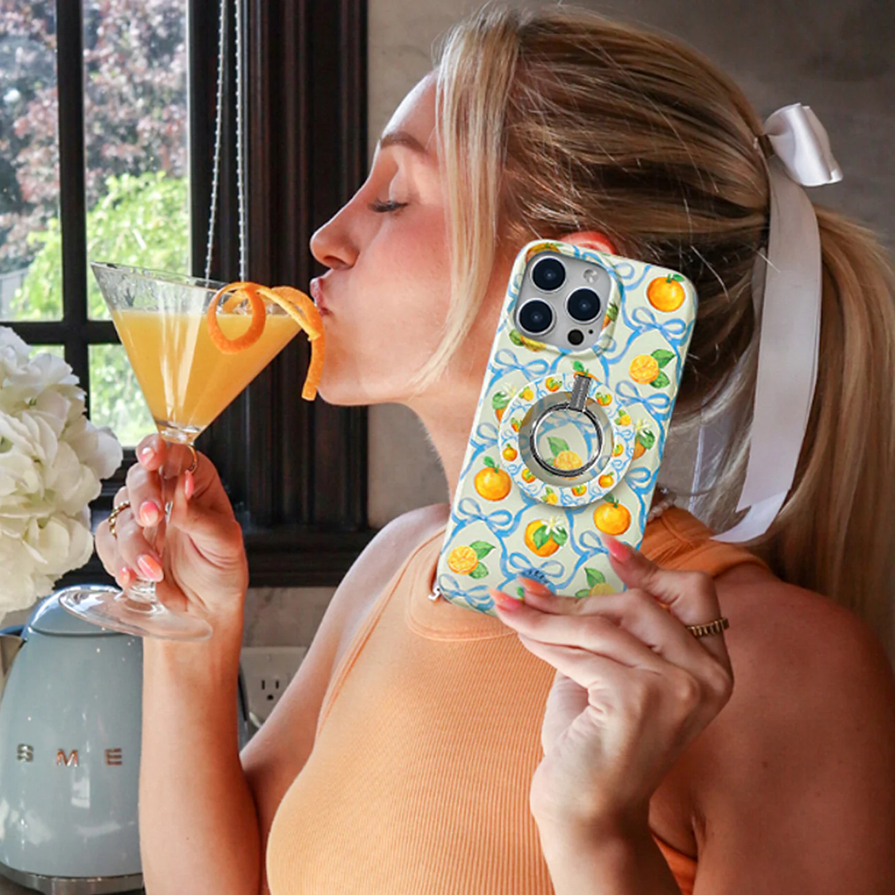 Orange Blossom iPhone Case - Image 68