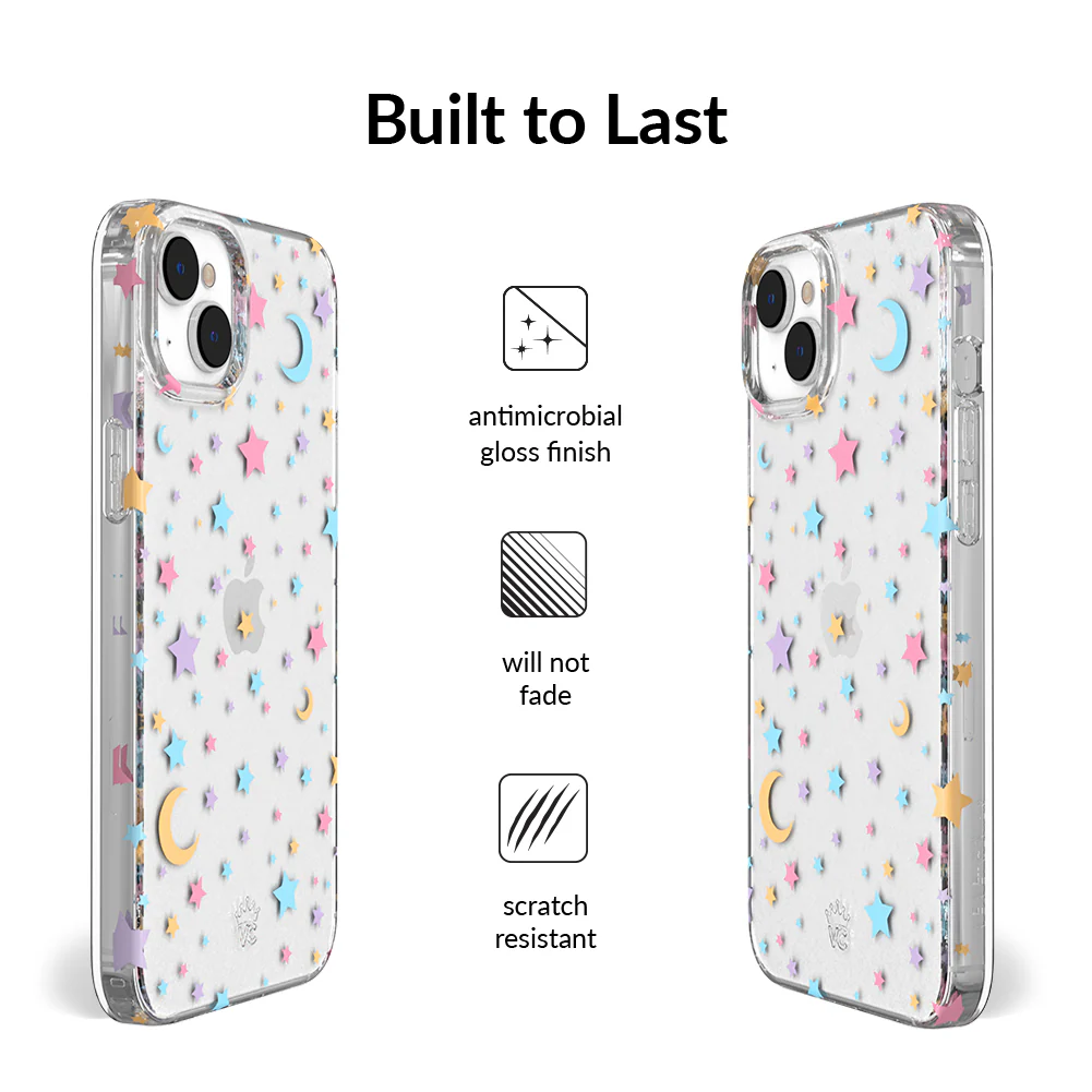 Pastel Starry Night Clear iPhone Case - Image 108