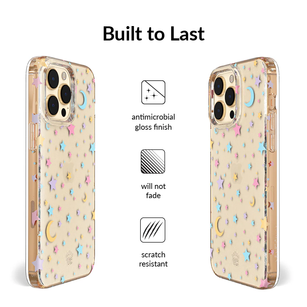 Pastel Starry Night Clear iPhone Case - Image 114
