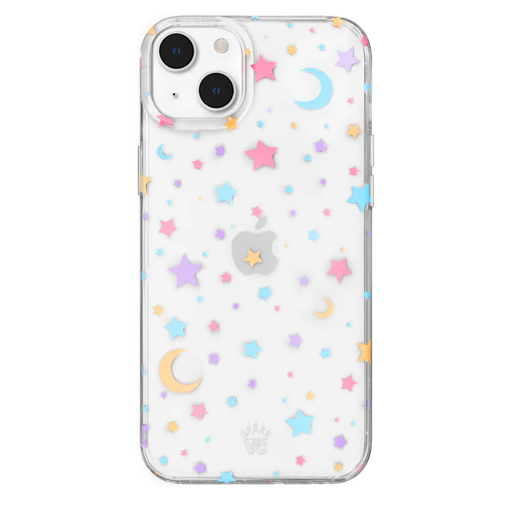 Pastel Starry Night Clear iPhone Case - Image 98