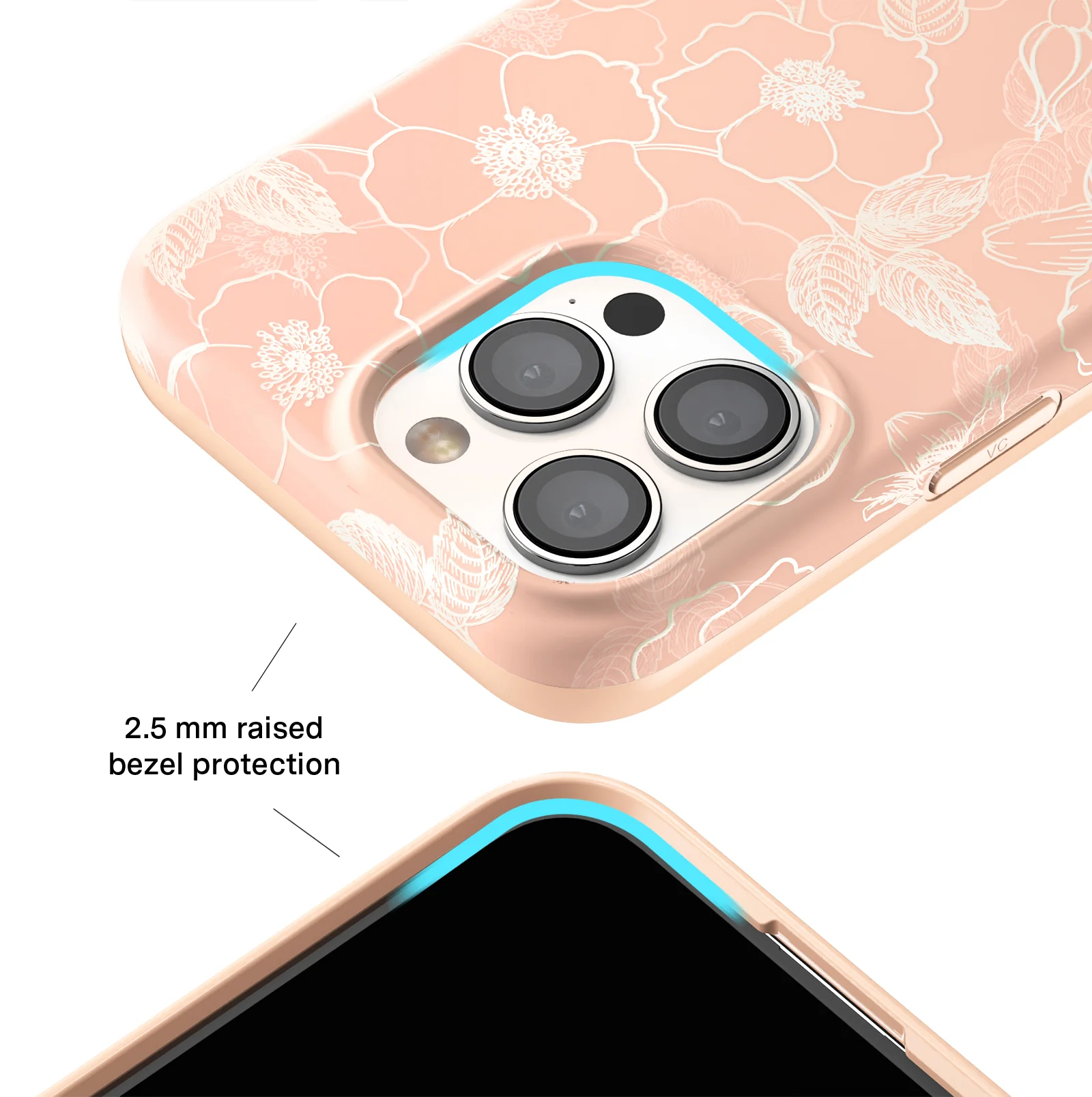 Peach Blossom Floral iPhone Case - Image 27