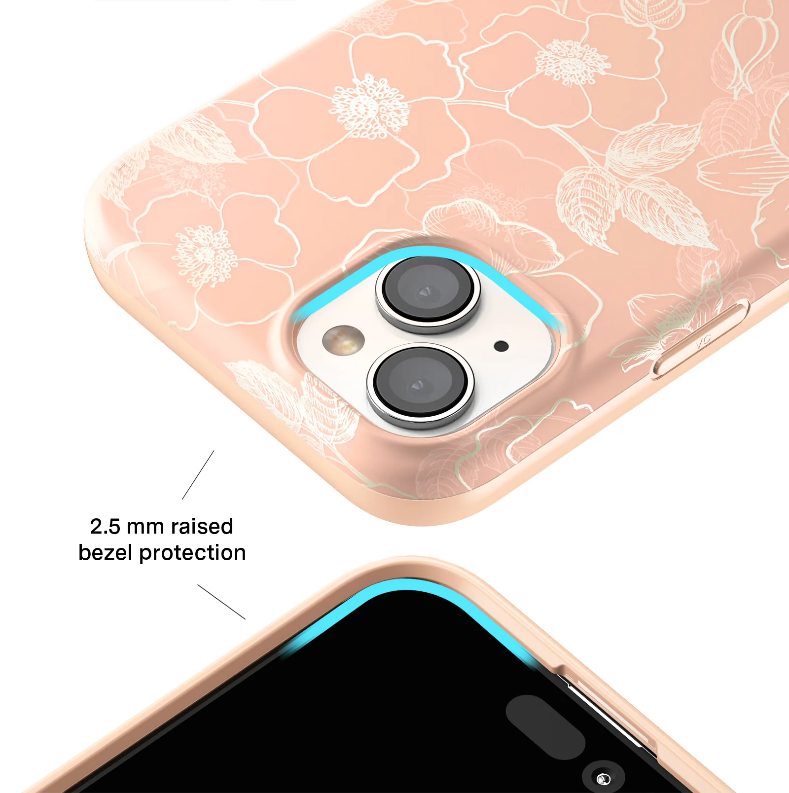 Peach Blossom Floral iPhone Case - Image 45