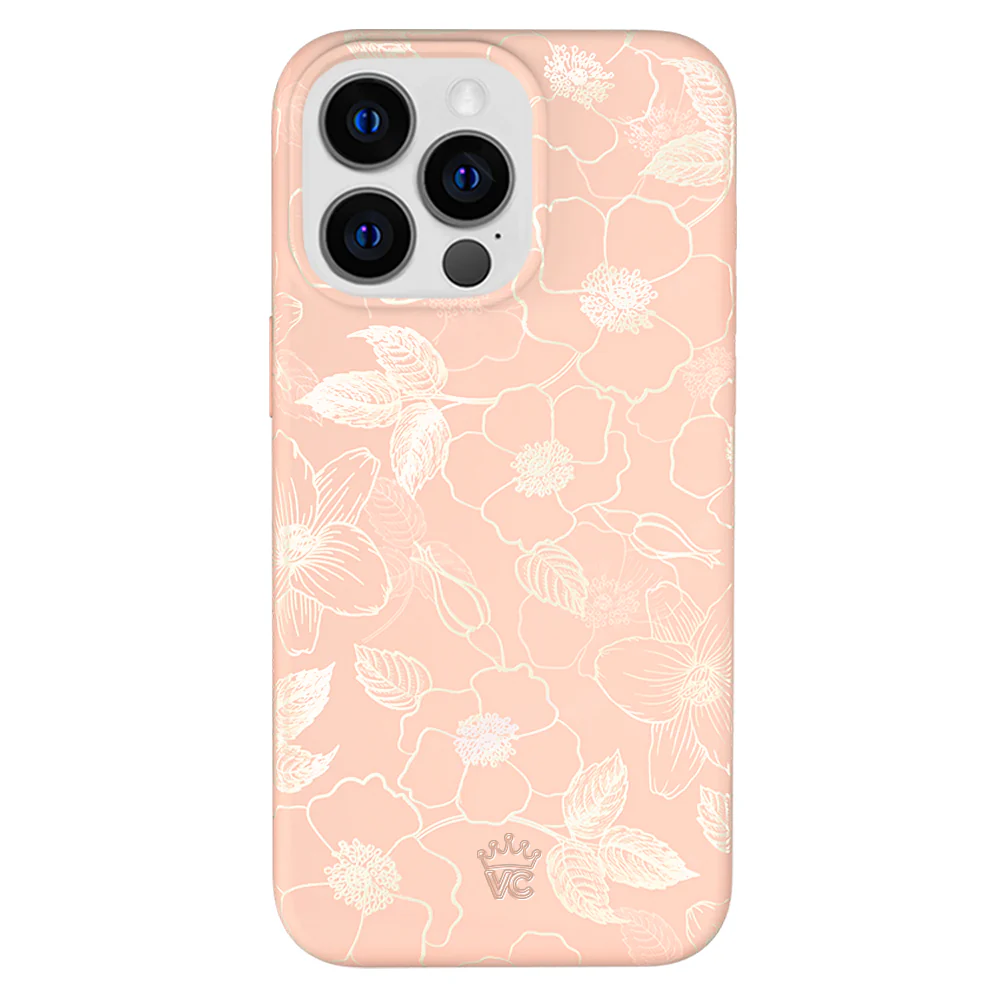 Peach Blossom Floral iPhone Case - Image 55
