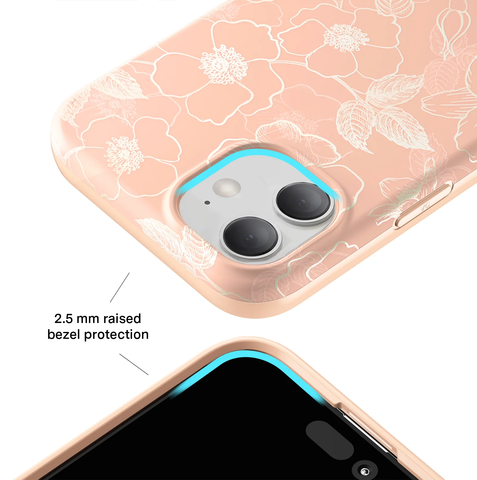 Peach Blossom Floral iPhone Case - Image 93