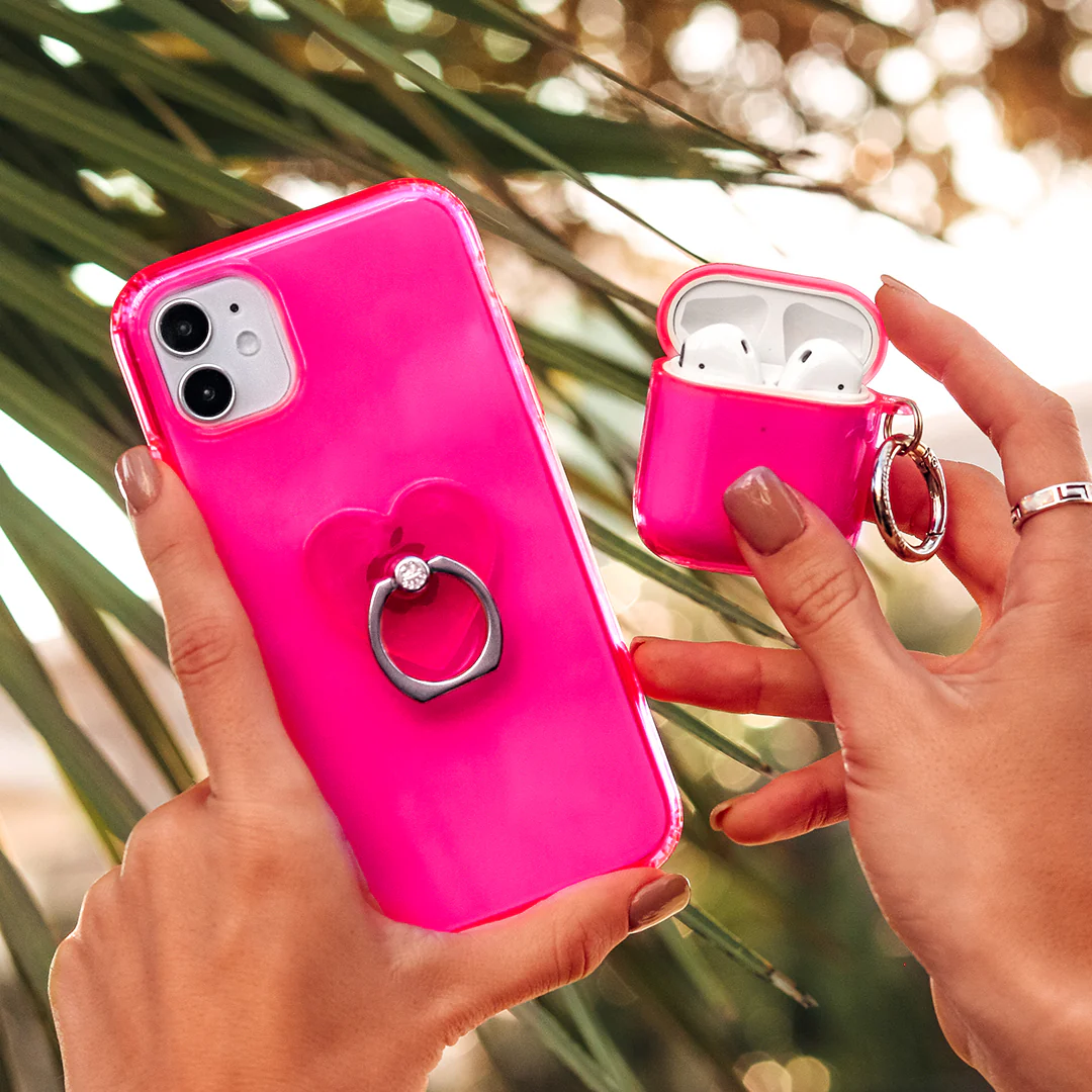 Neon Pink AirPod Case - Image 16