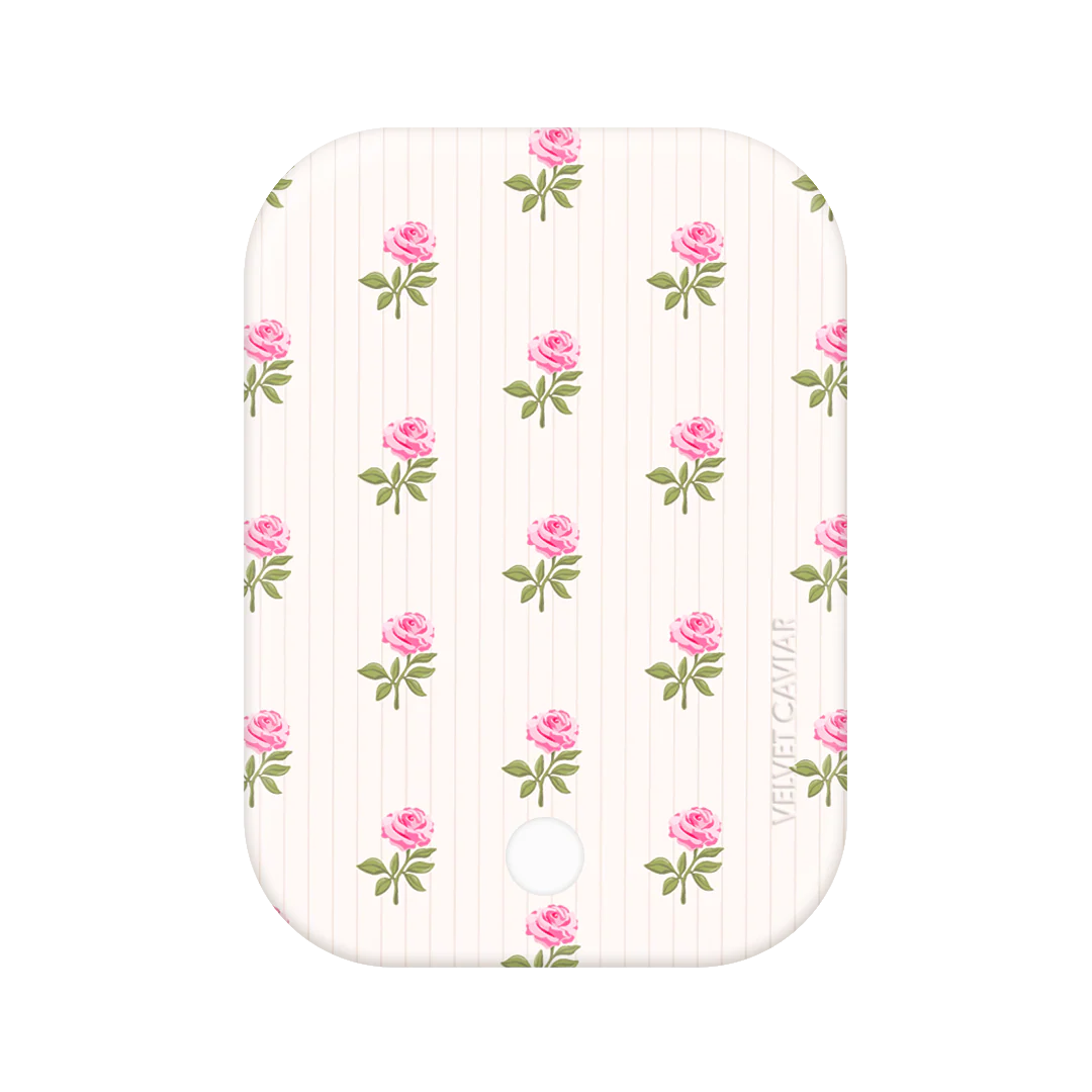 Pink Peony Floral MagSafe Battery Power Pack