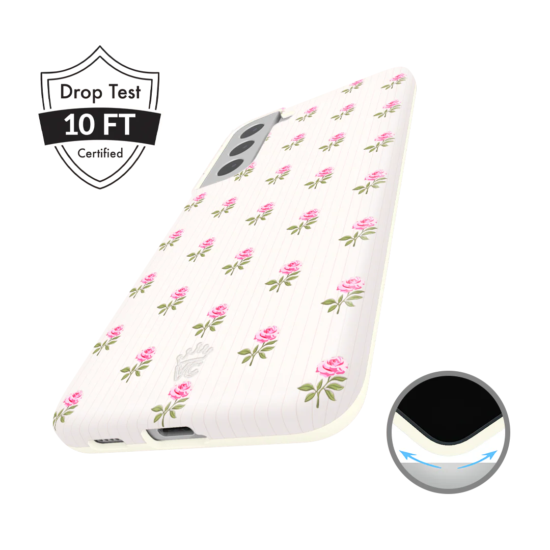 Pink Peony Floral Samsung Case - Image 68