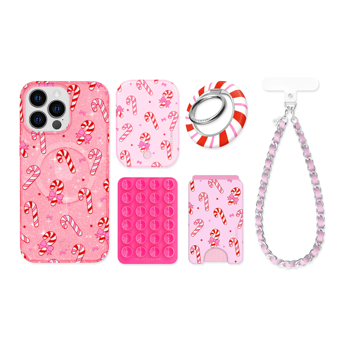 Pink Peppermint Princess iPhone Bundle Set - Image 2