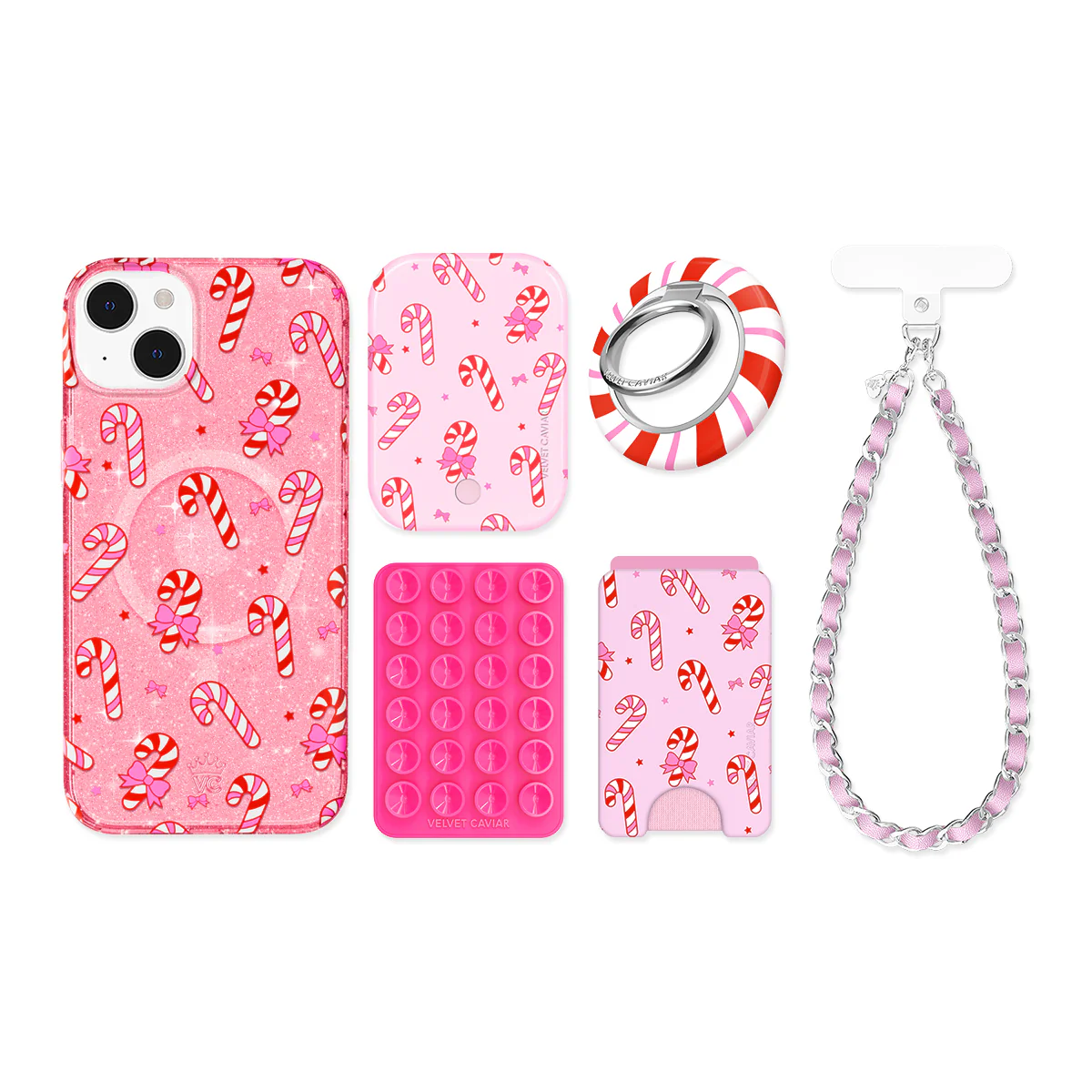 Pink Peppermint Princess iPhone Bundle Set - Image 5
