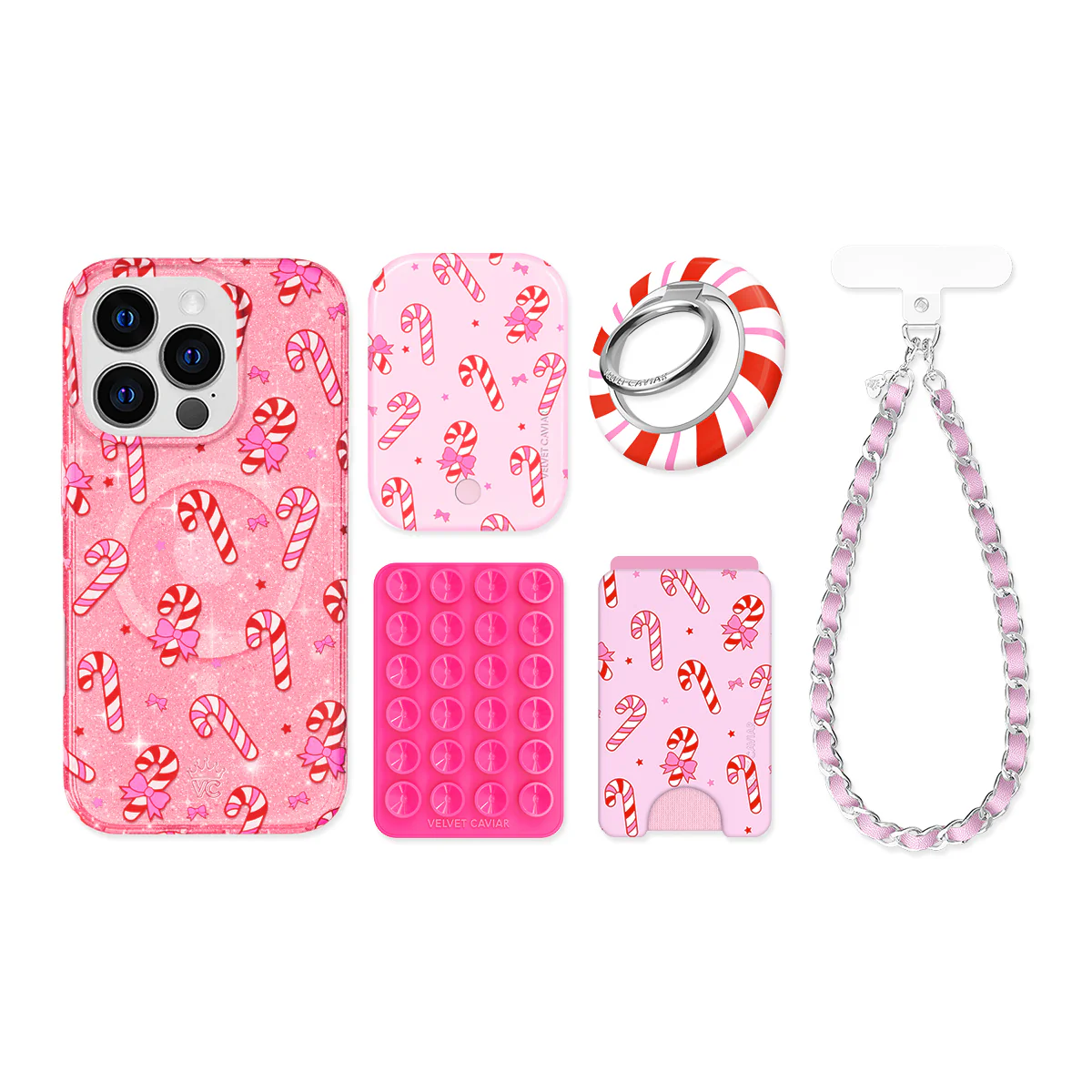 Pink Peppermint Princess iPhone Bundle Set - Image 7