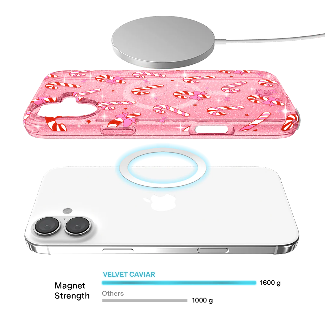Pink Peppermint Princess iPhone Case - Image 13