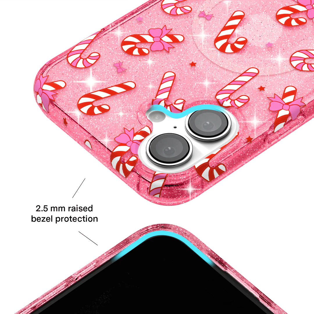Pink Peppermint Princess iPhone Case - Image 17