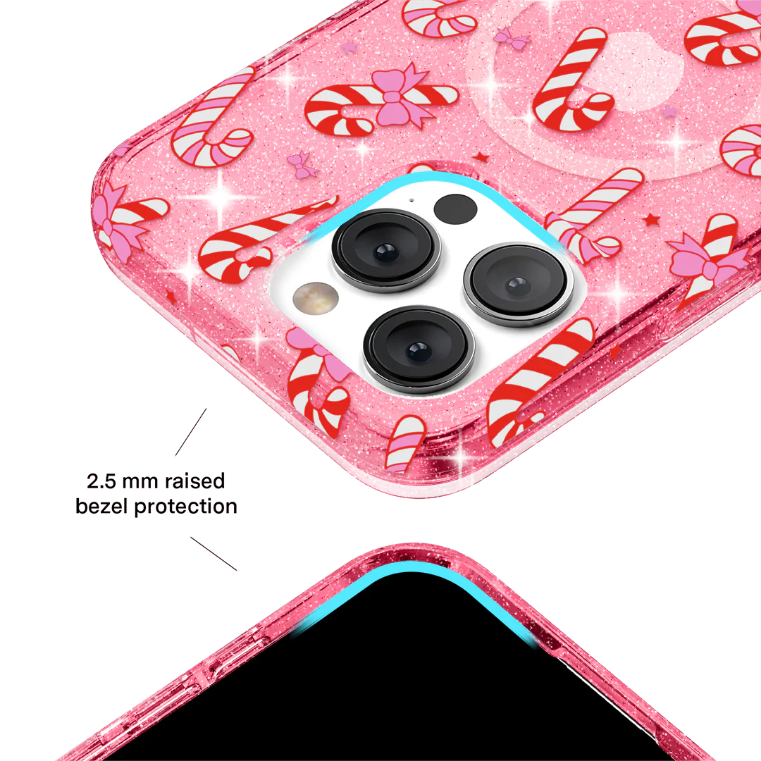 Pink Peppermint Princess iPhone Case - Image 27