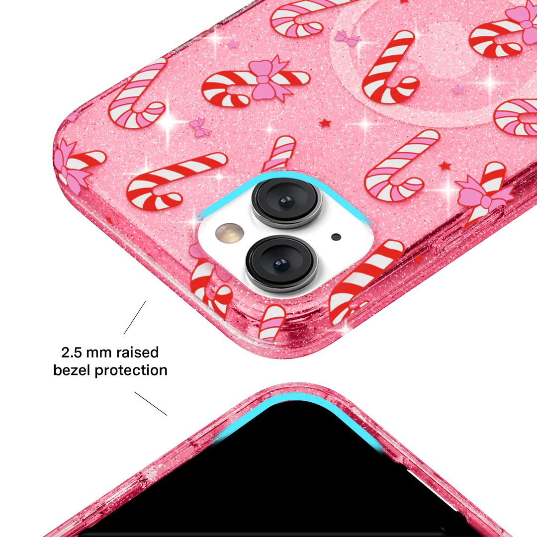 Pink Peppermint Princess iPhone Case - Image 57
