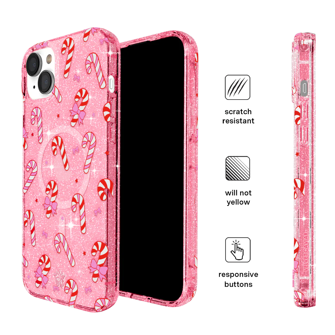 Pink Peppermint Princess iPhone Case - Image 75