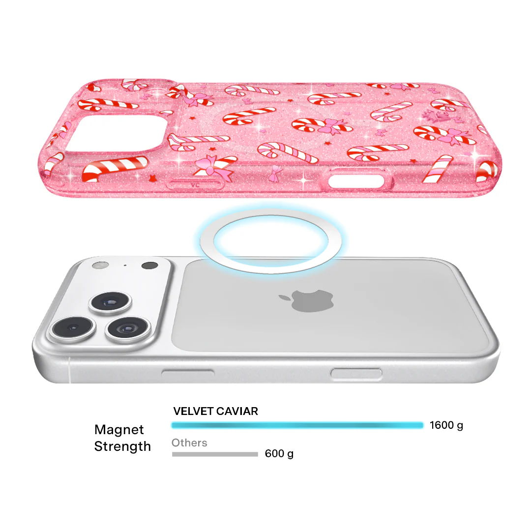 Pink Peppermint Princess iPhone Case - Image 99