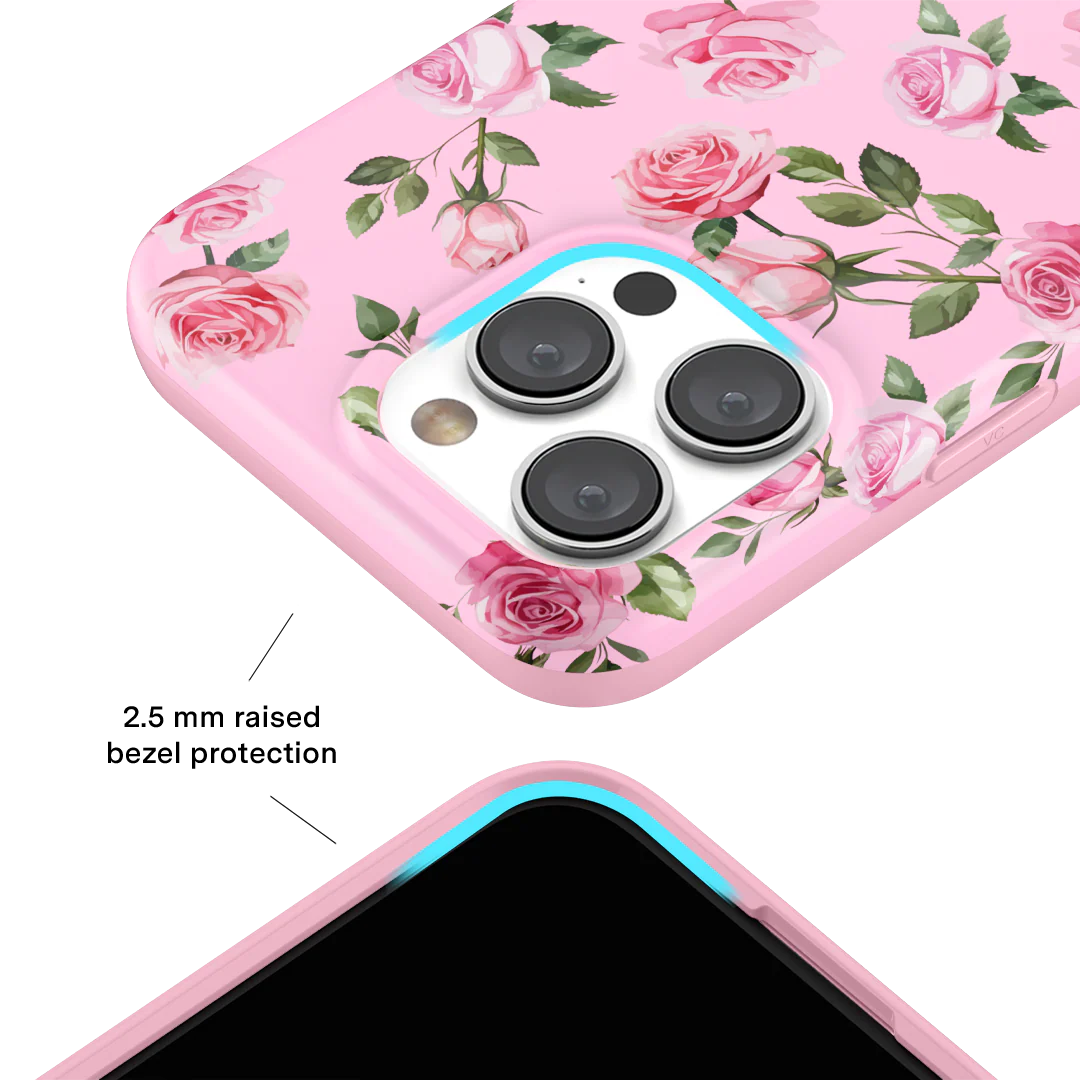 Baby Pink Roses iPhone Case - Image 32