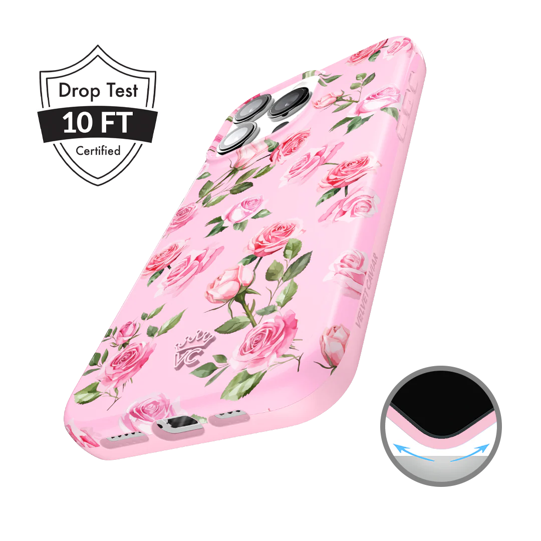Baby Pink Roses iPhone Case - Image 34