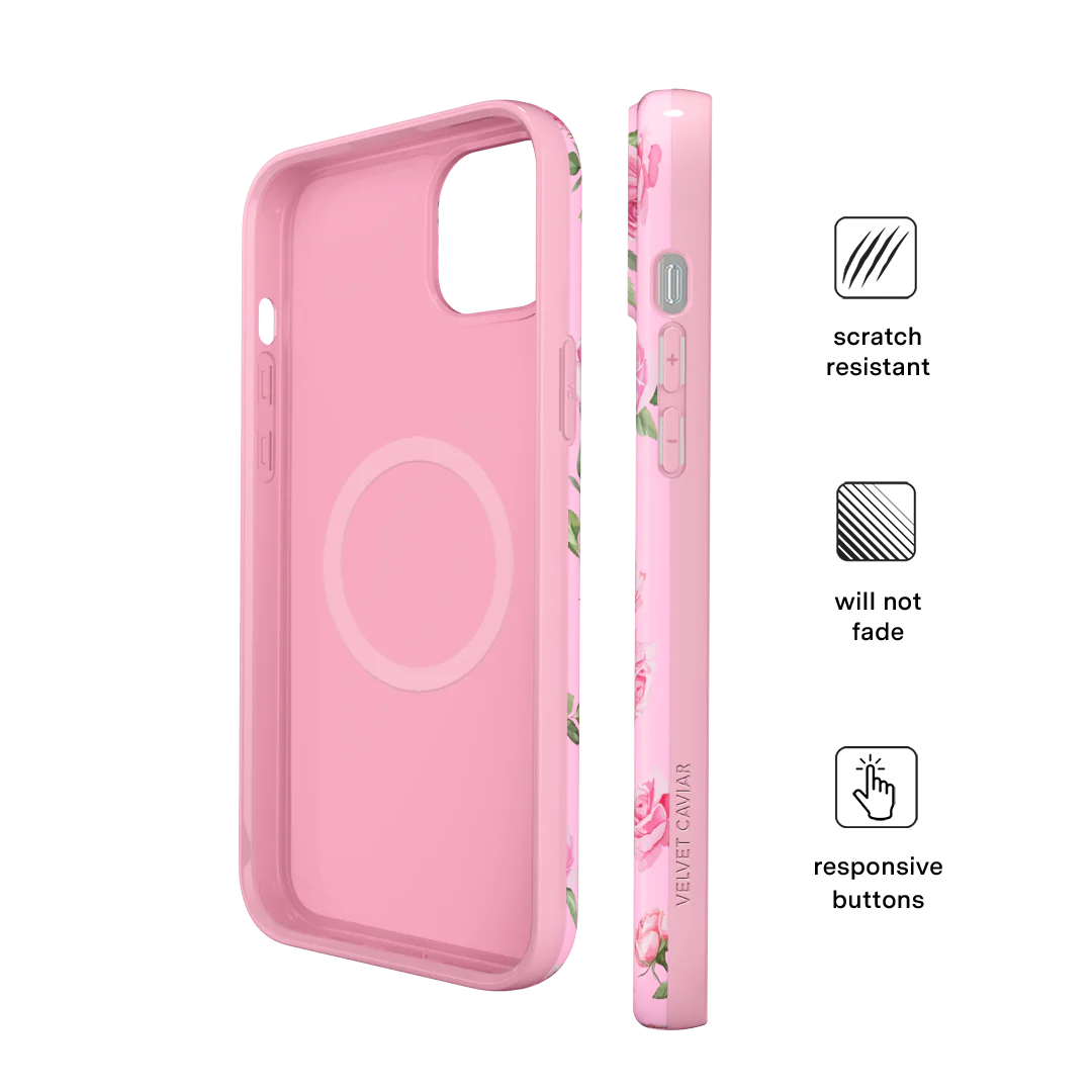 Baby Pink Roses iPhone Case - Image 45