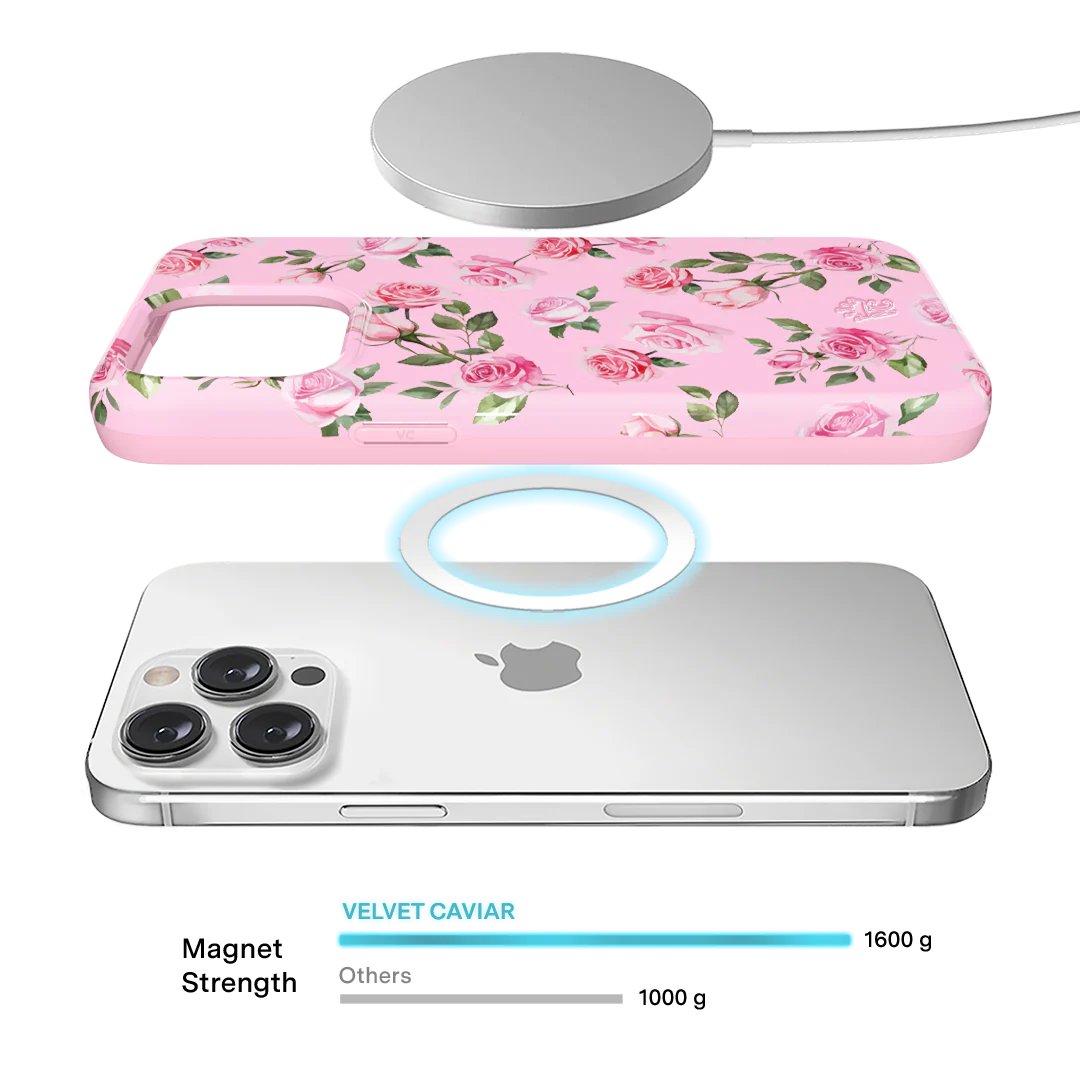 Baby Pink Roses iPhone Case - Image 63