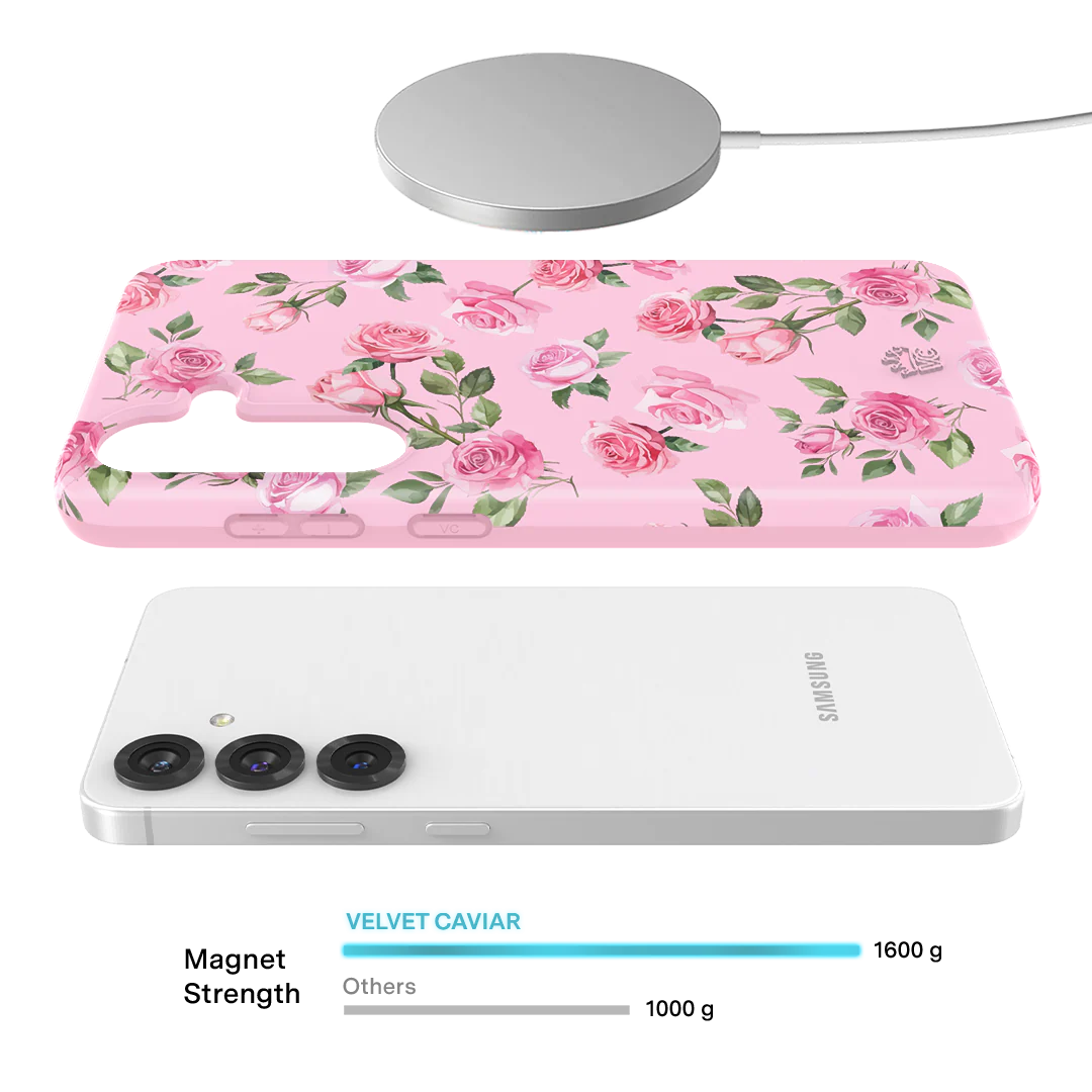 Baby Pink Roses Samsung Case - Image 10