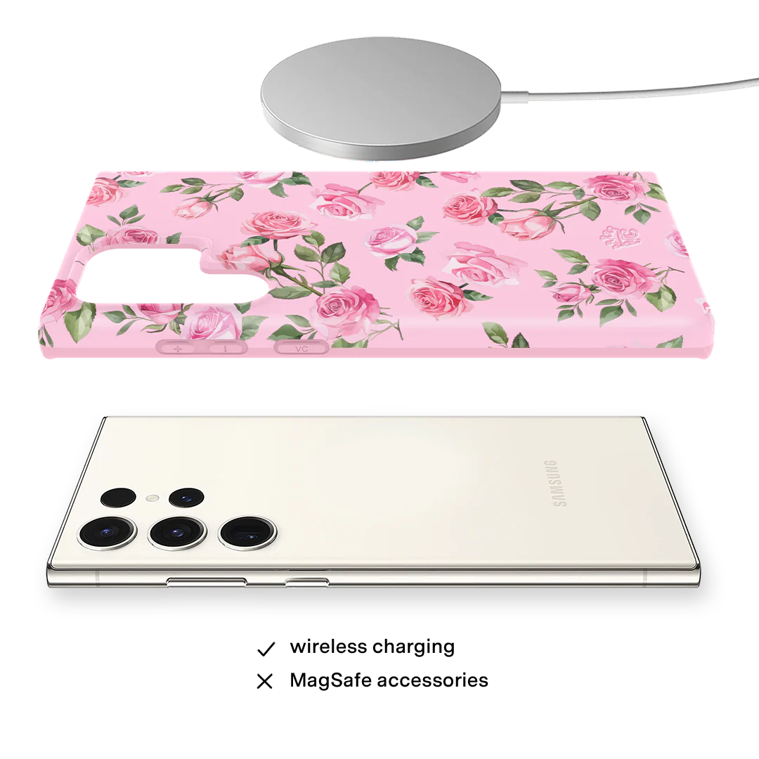 Baby Pink Roses Samsung Case - Image 52