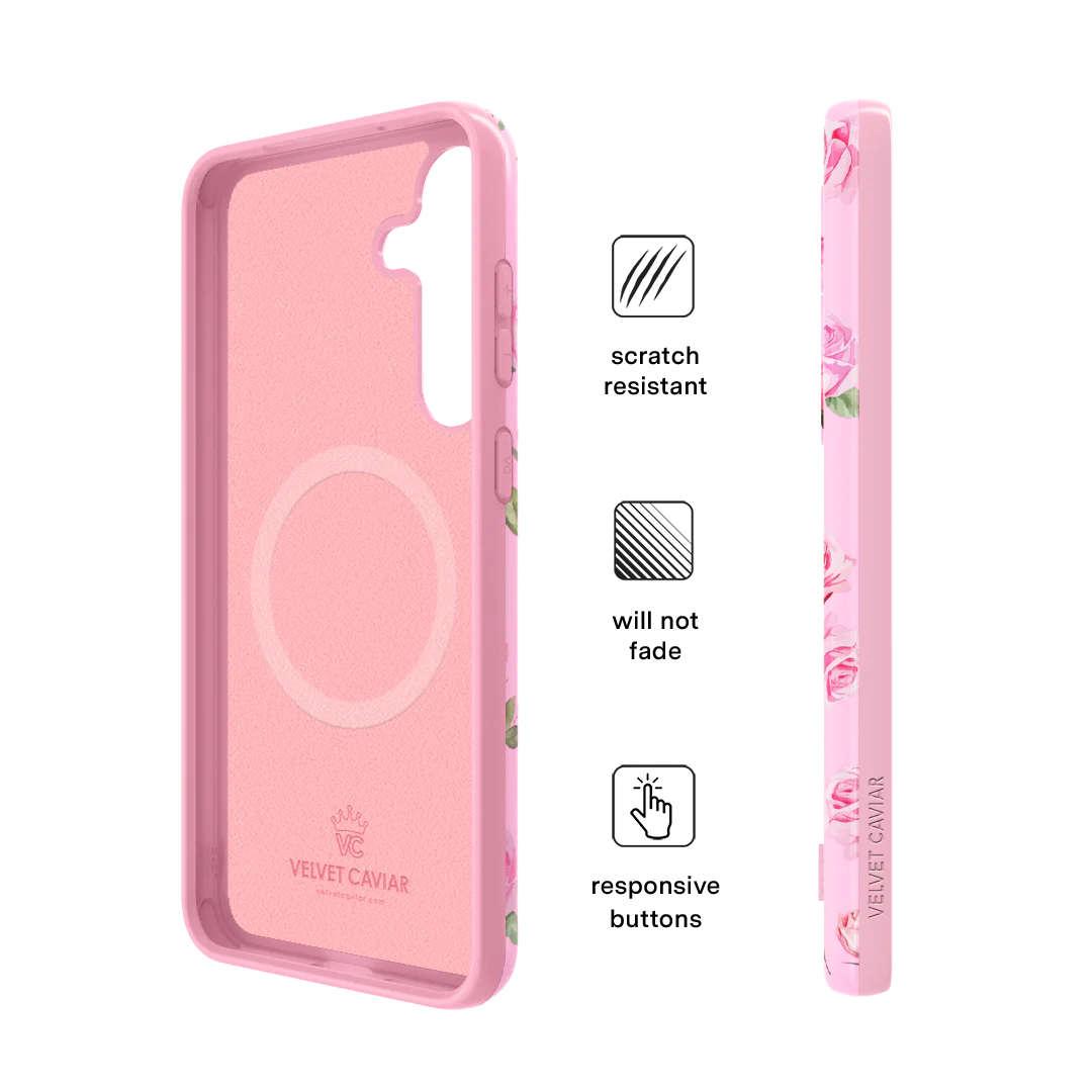 Baby Pink Roses Samsung Case - Image 6
