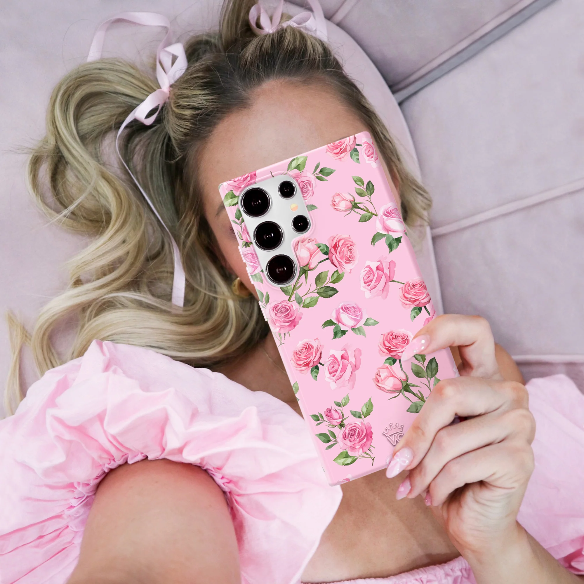 Baby Pink Roses Samsung Case - Image 68