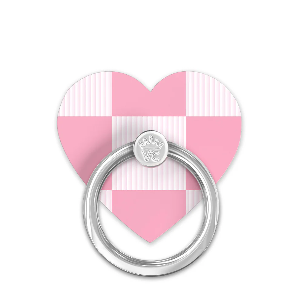 Pink Vibe Checkered Phone Ring