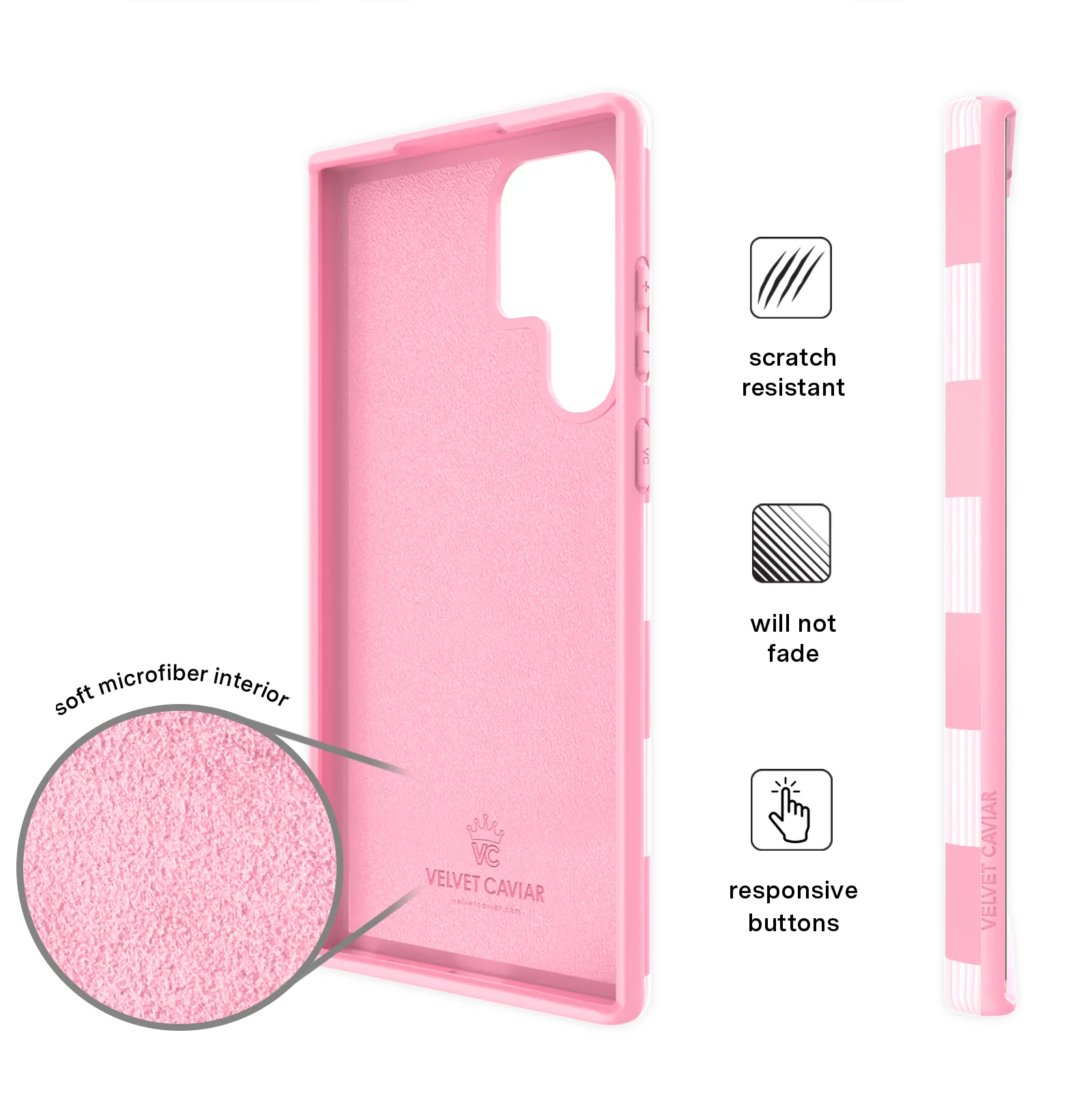 Pink Vibe Checkered Samsung Case - Image 15