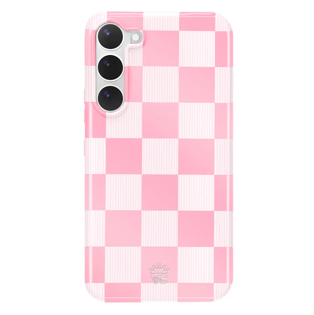 Pink Vibe Checkered Samsung Case - Image 16