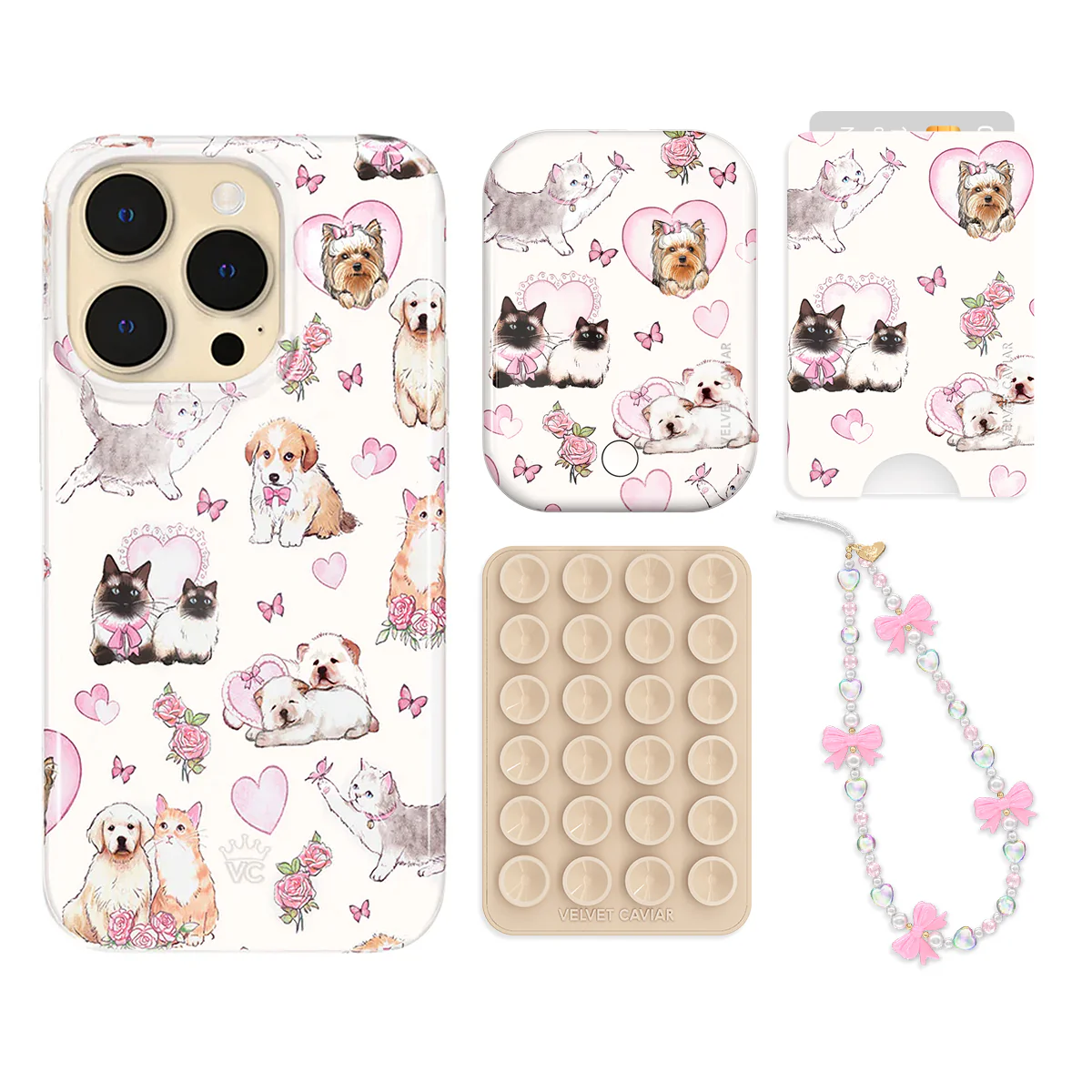 Puppies and Kittens iPhone Bundle Set - Wallet - Image 11
