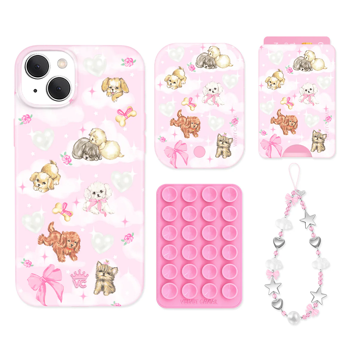 Puppy Love iPhone Bundle Set - Wallet - Image 5
